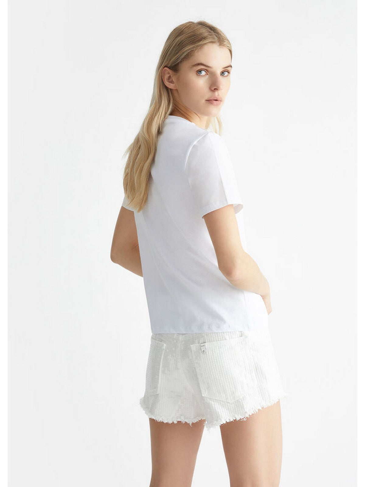 LIU JO FRESH T-Shirt e Polo Donna 8A4016J4830 11111 Bianco gioboutiqueweb