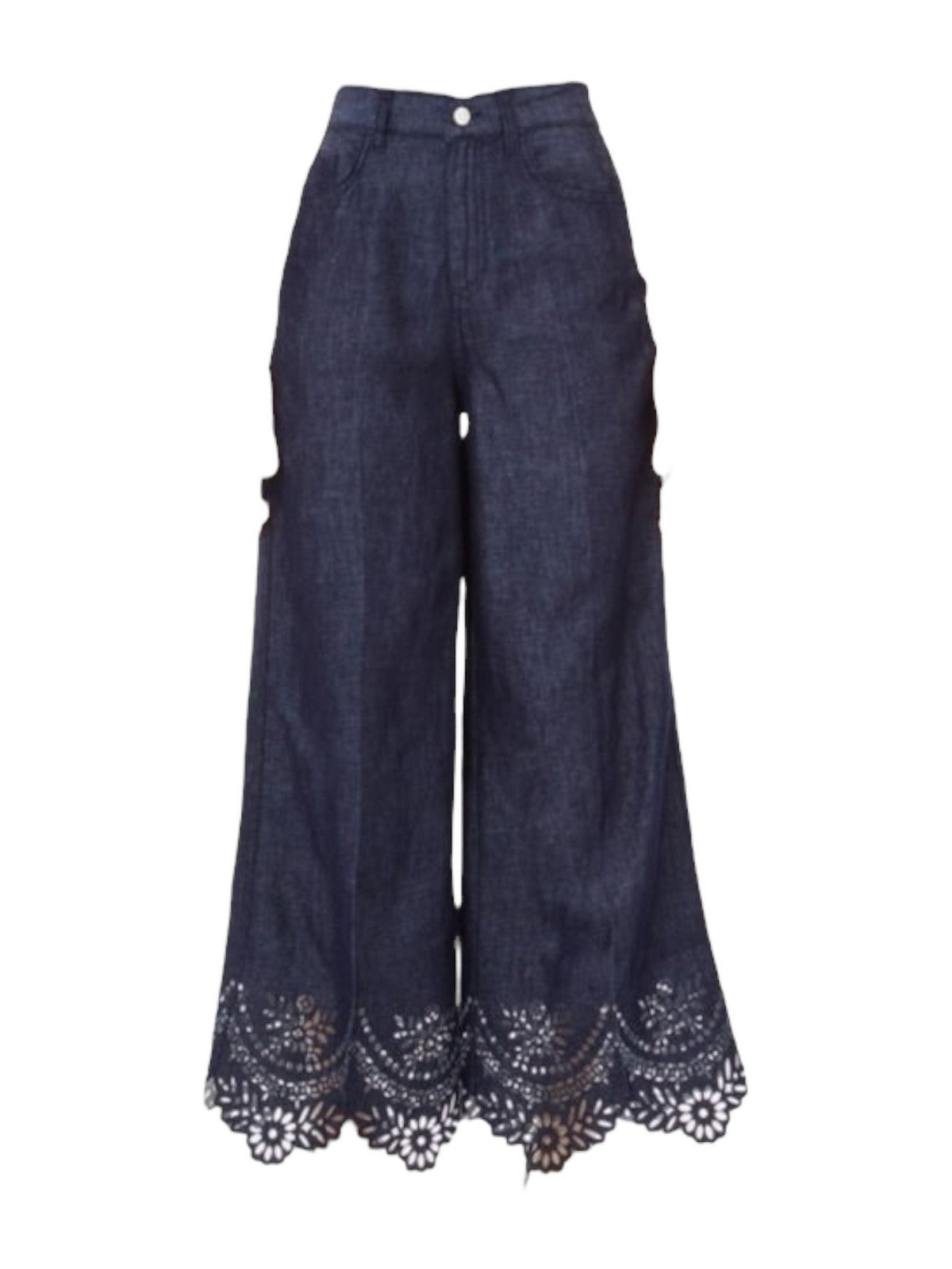 Liu Jo Blue Denim Frau Hosen UA5228D0247 77000 Normalwäsche