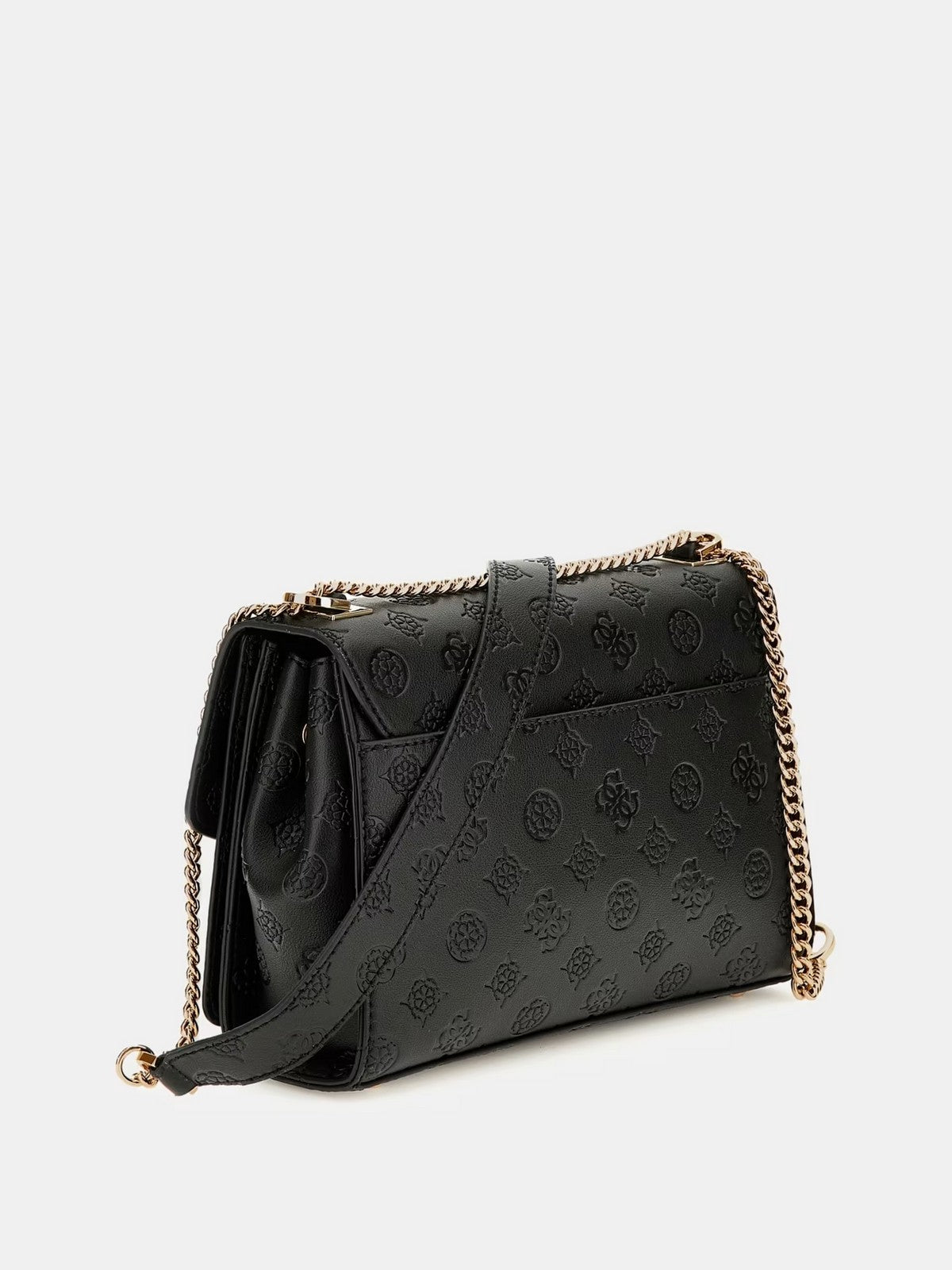 GUESS Borsa Donna PHOEBE CONVERTIBLE XBODY FLAP HWPD96 65210 BLO BLACK LOGO