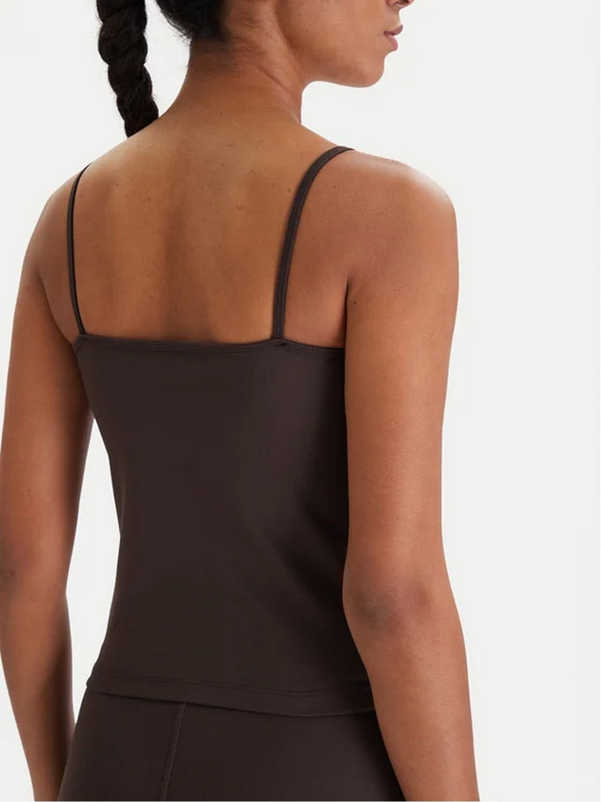 GUESS SPORT Top Donna MARGOT ACTIVE TOP V6RP14 KD952 A10K COFFEE ROAST