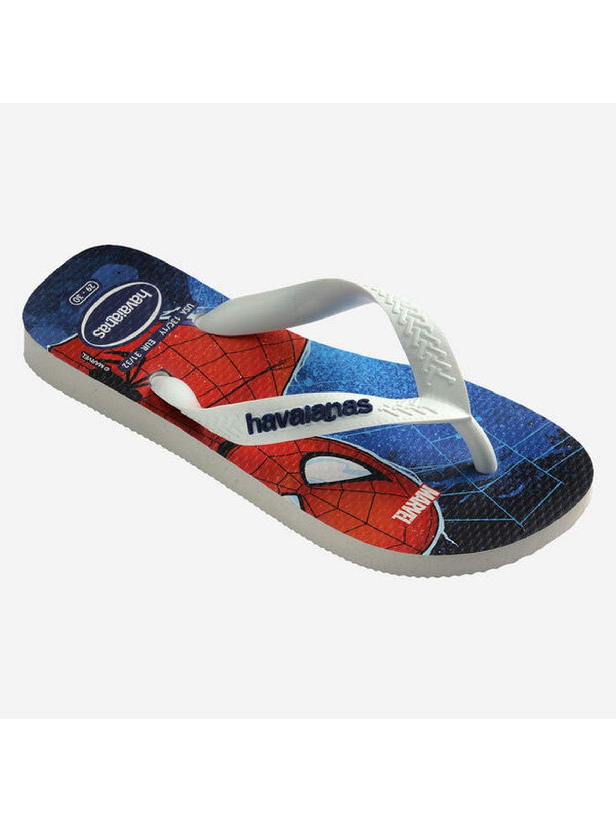 HAVAIANAS Infradito Bambini e ragazzi Hav. Kids Top Marvel Ii 4148300.0198 Bianco gioboutiqueweb