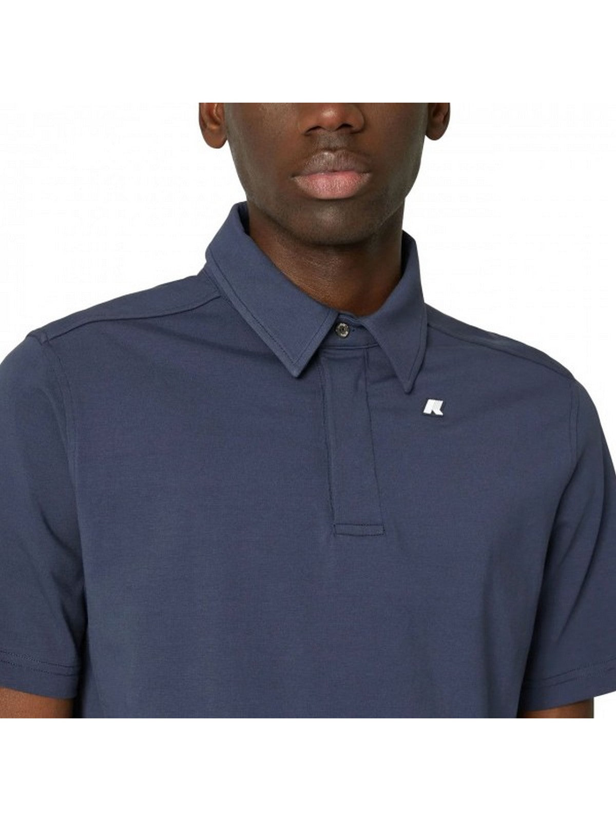 K-WAY Polo Uomo VINCELLE LIGHT STRETCH JERSEY K61419W K89 Blu gioboutiqueweb