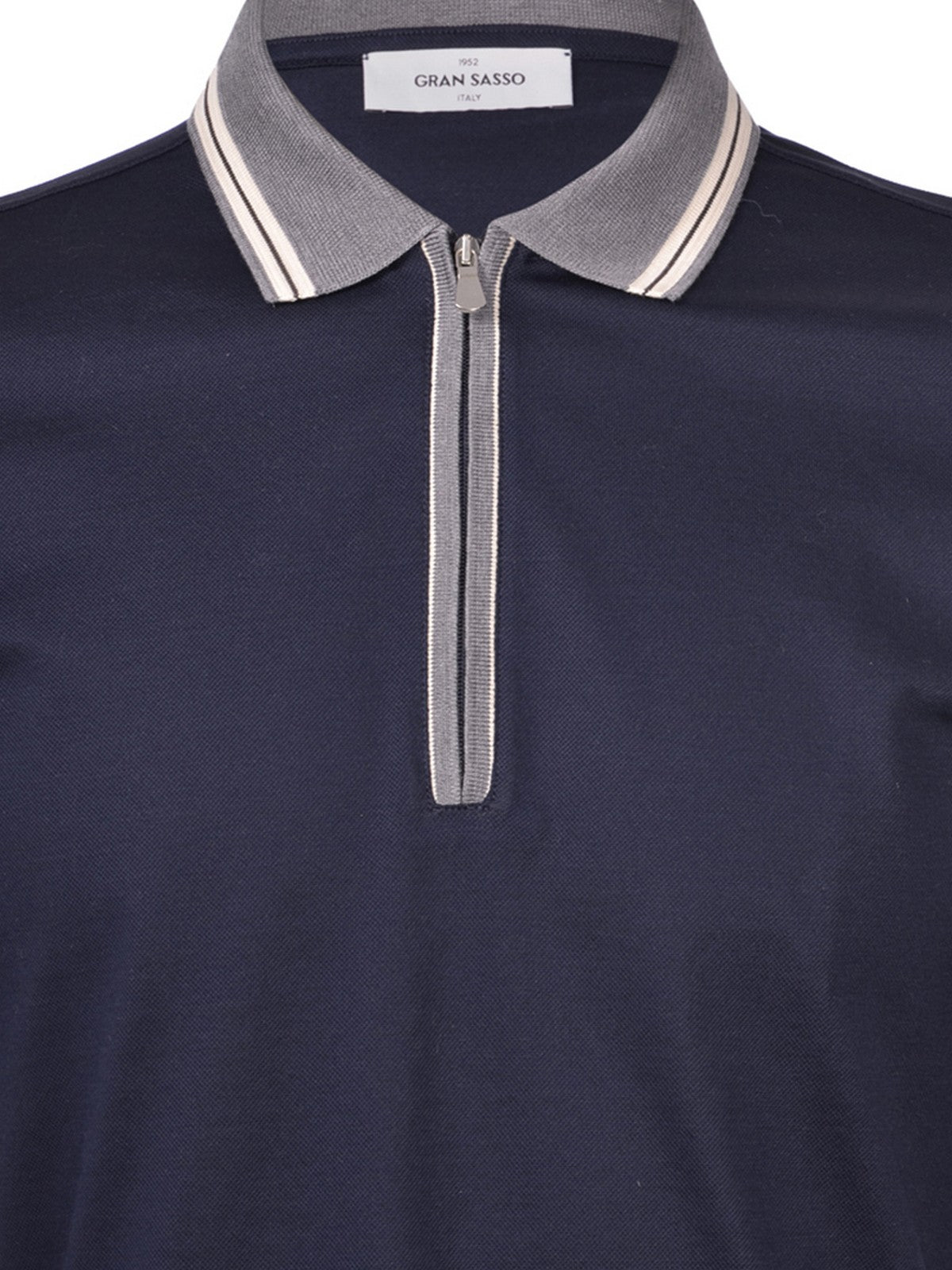 GRAN SASSO Polo Uomo 60147/74219 598 Blu gioboutiqueweb