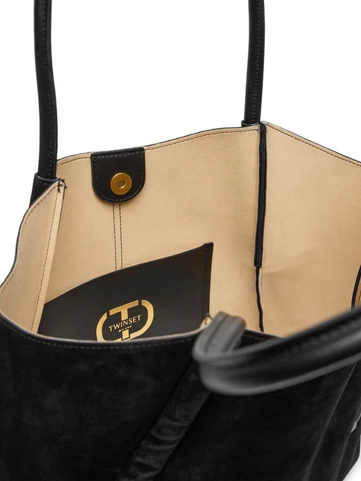 TWINSET Borsa Donna MEMO LEATHER 252TD8350 00006 Nero