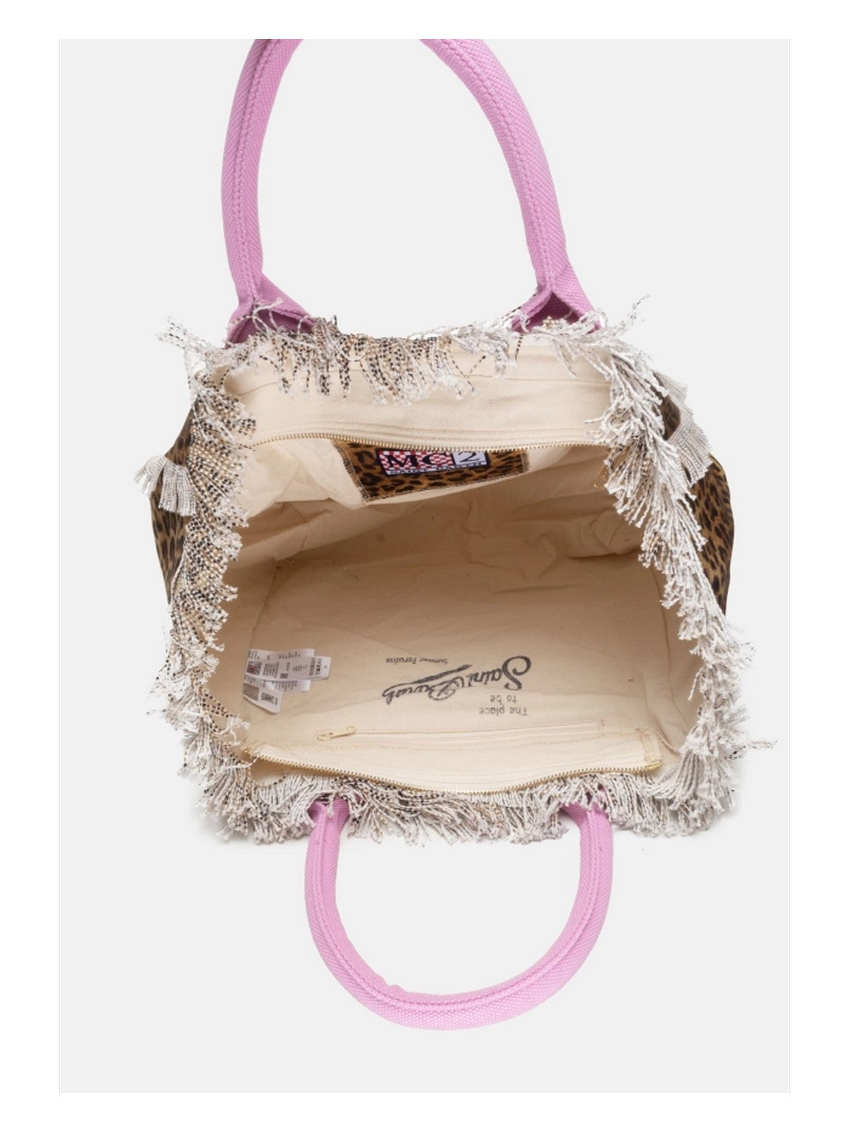MC2 SAINT BARTH Borsa Donna VANITY 02591L SAND LEOPARD 0021