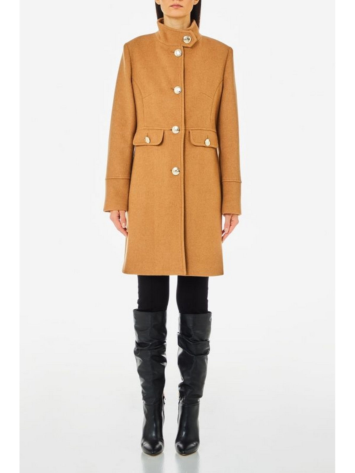 LIU JO BLACK Cappotto Donna CF4356T2583 X0596 Marrone gioboutiqueweb