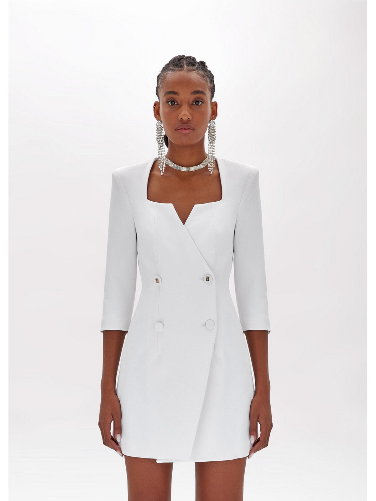 BLUGIRL Abito Donna RA4128T3191 14300 Bianco