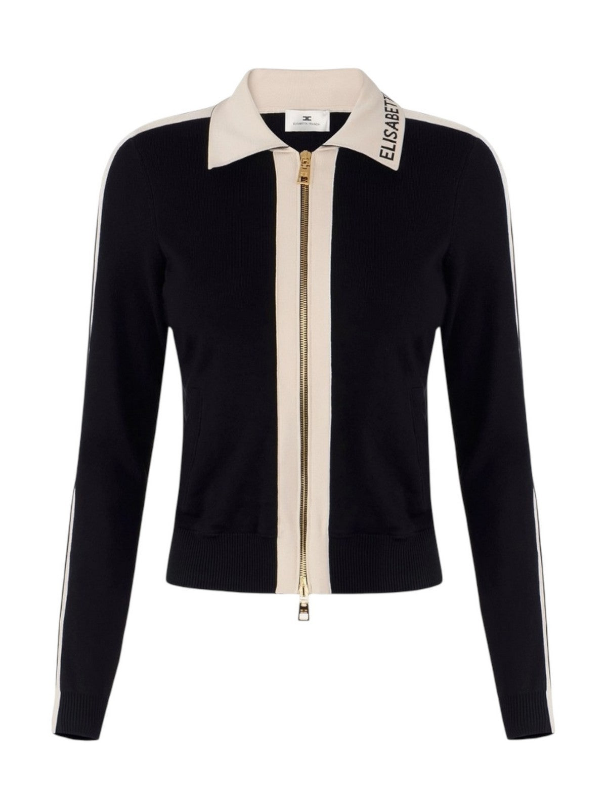 ELISABETTA FRANCHI Cardigan Donna MK66S61E2 685 NERO/BURRO