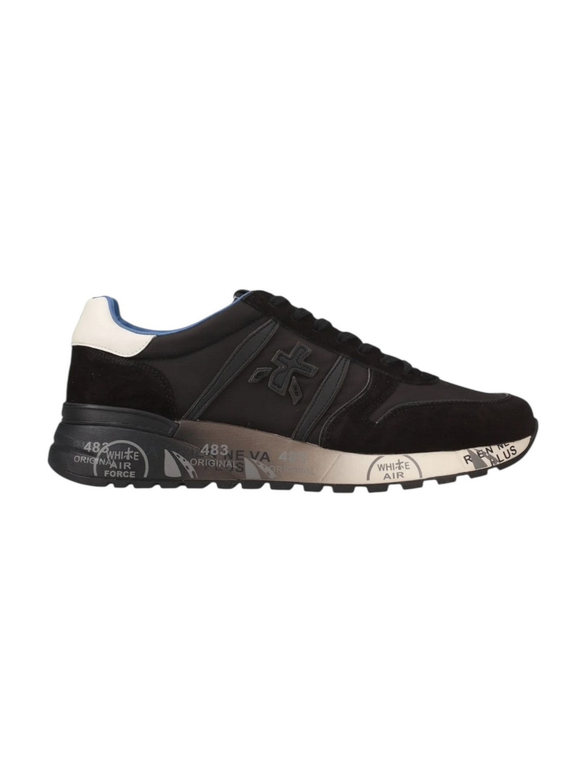 PREMIATA Sneaker Uomo LANDER VAR 7079 BLACK