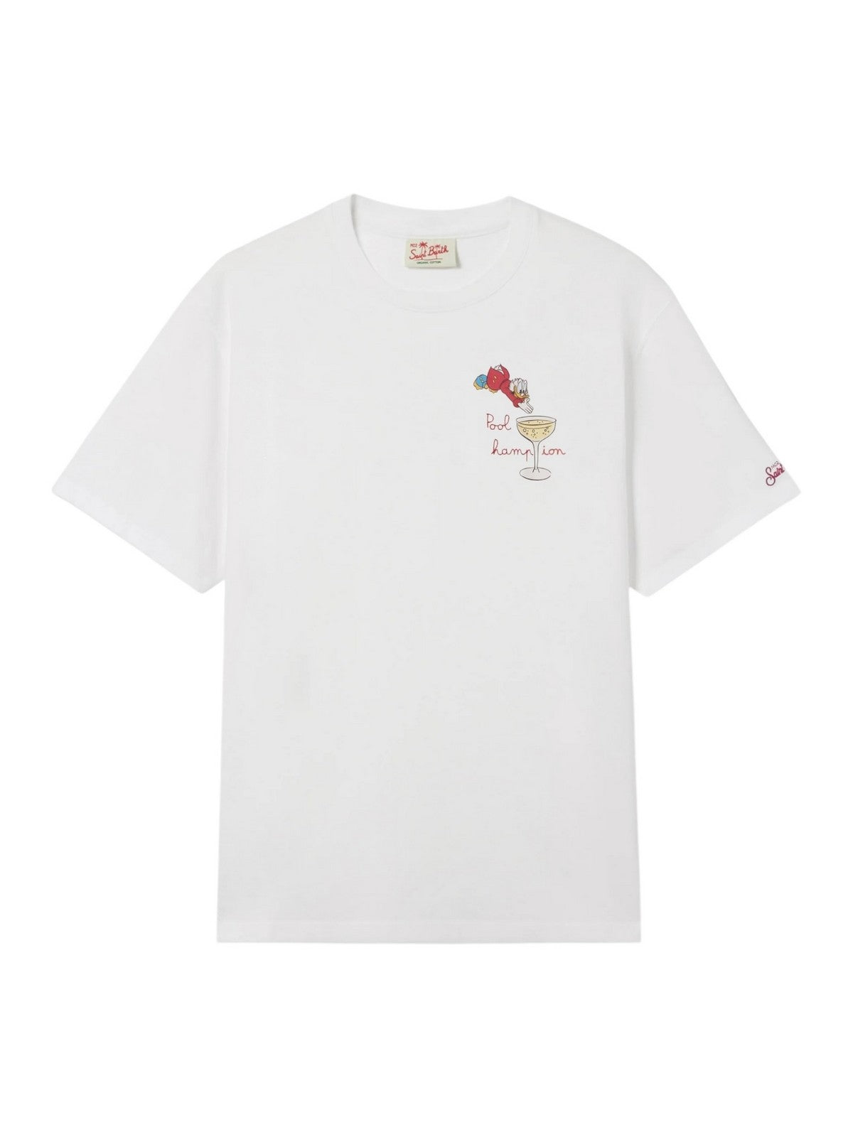 MC2 SAINT BARTH T-shirt Uomo PORTOFINO 00755L SCROOGE CHAMPION 01N EMB
