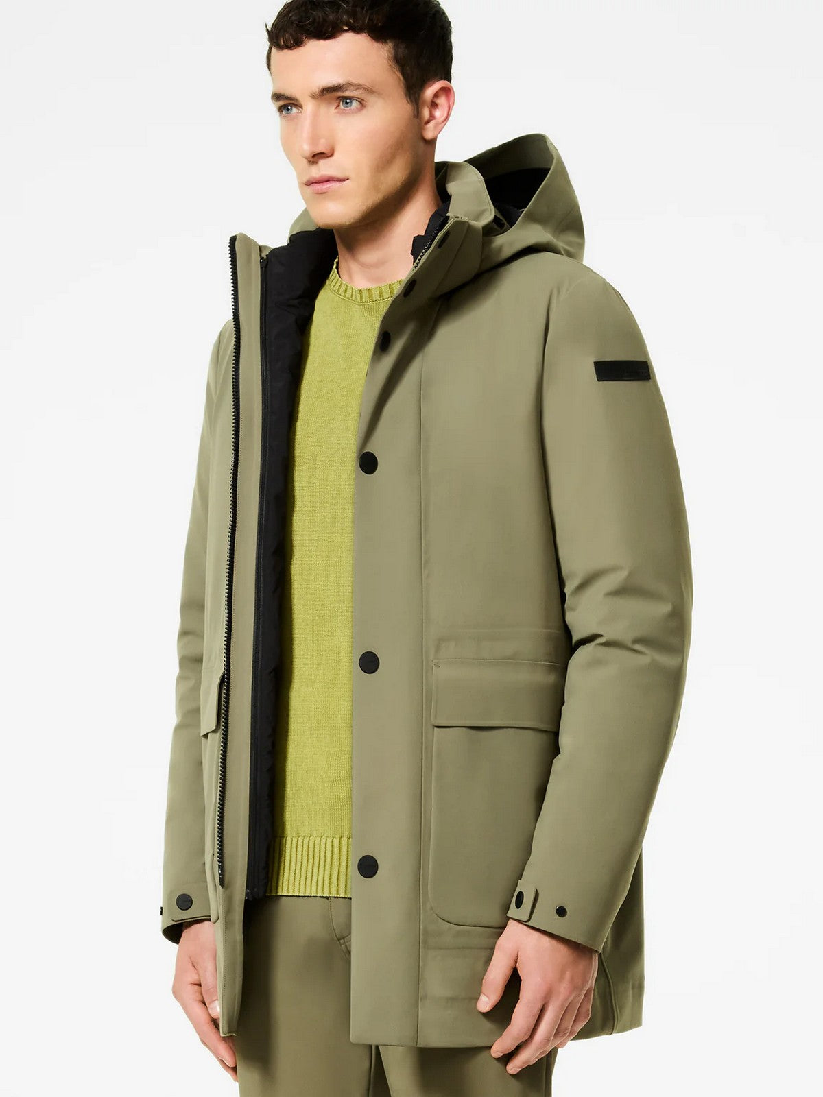 RRD Giubbino Uomo surflex winter soft touch 3 in 1 parka jkt W25039 27 27 FERN