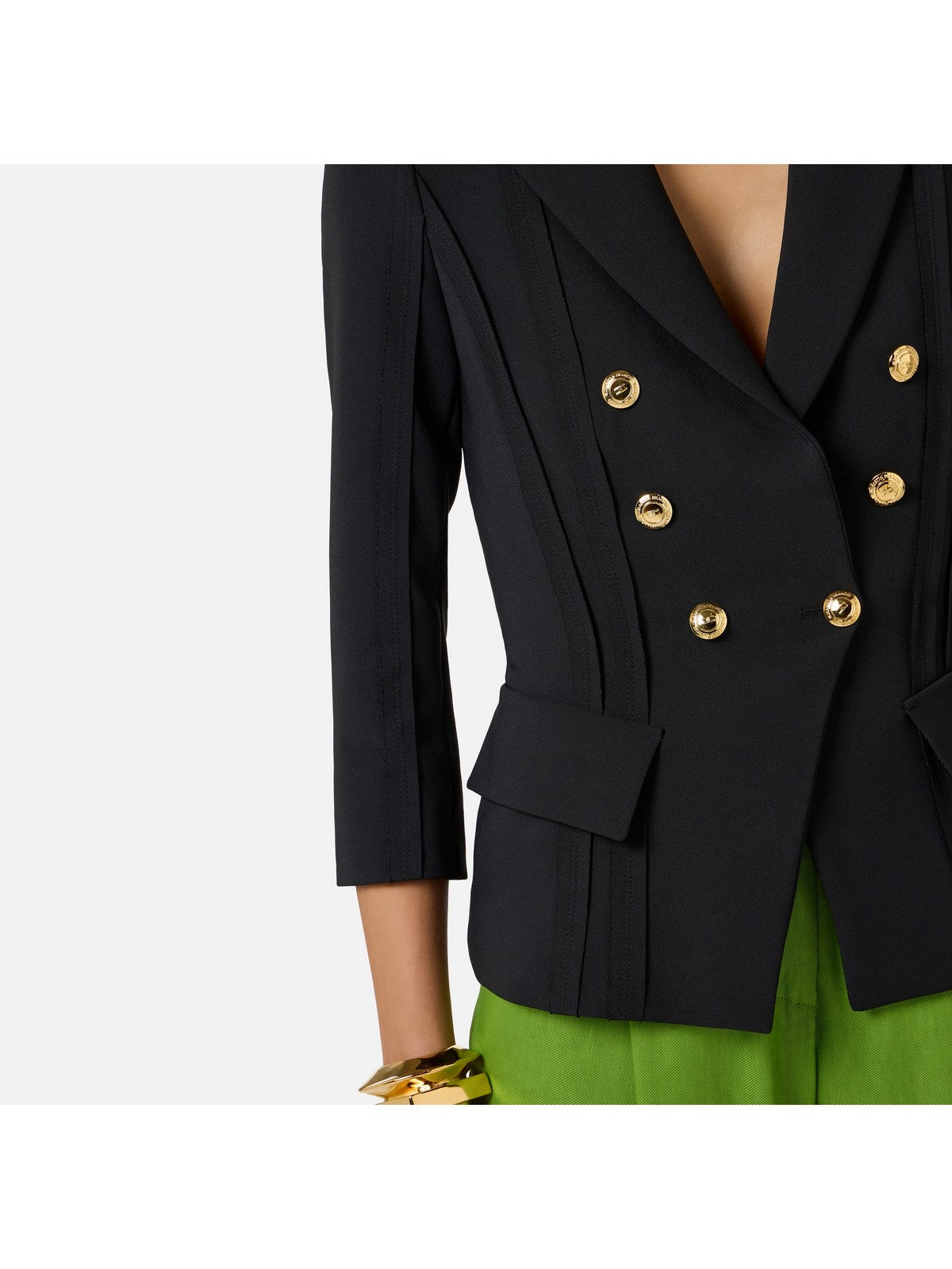 ELISABETTA FRANCHI Giacca Donna GI21861E2 110 Nero