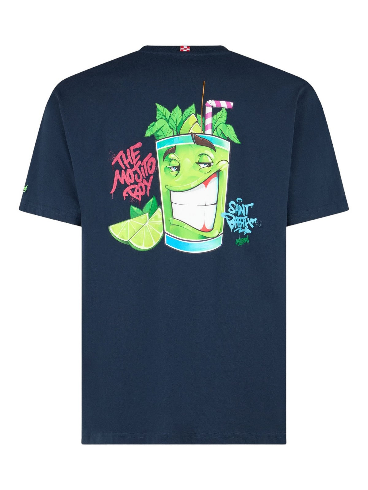 Mc2 Saint Barth T-shirt and Tshirt Man 03471f blue pole