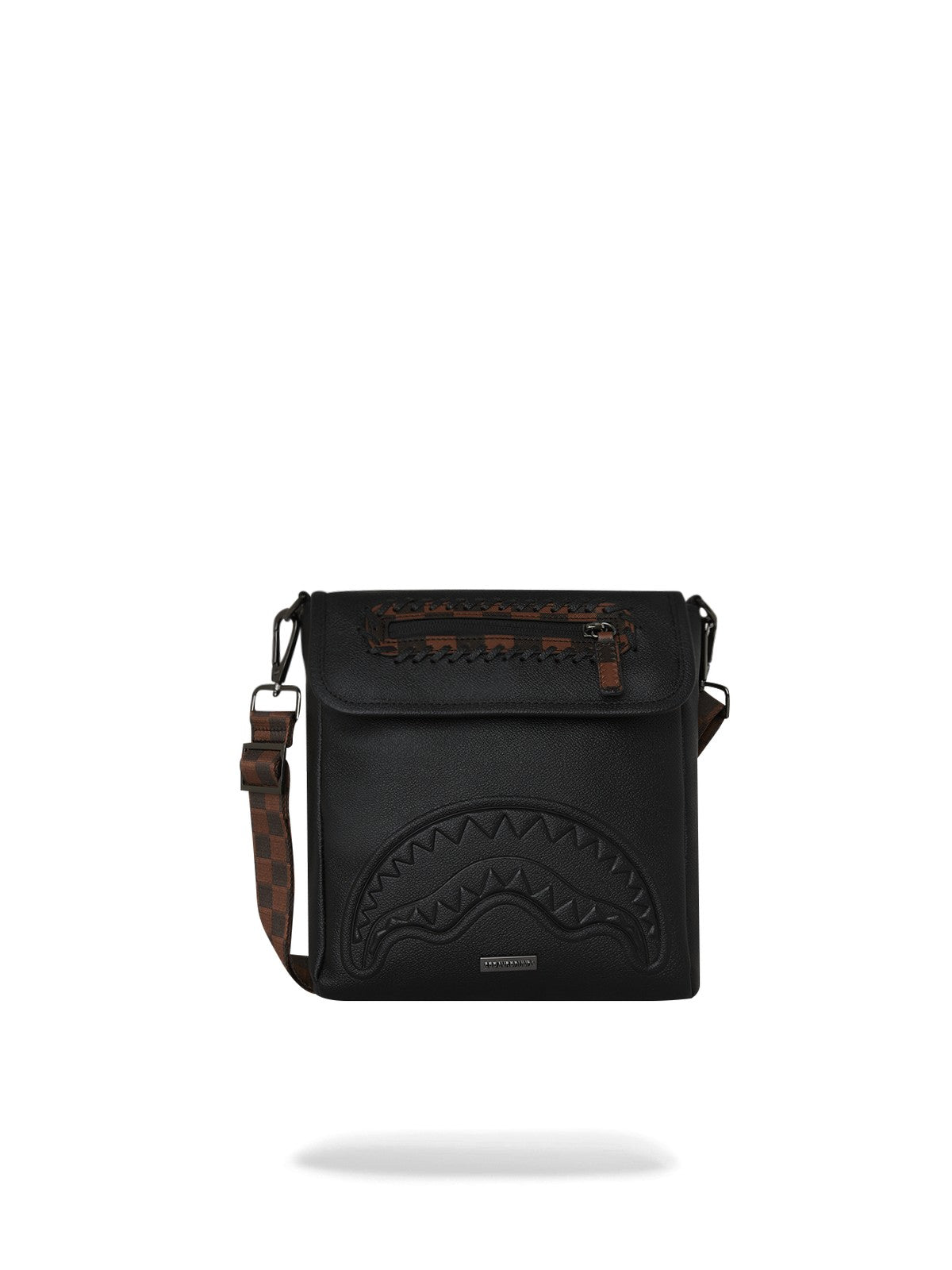 SPRAYGROUND Tracolla Uomo DOSE OF CHECK DEUX MESSENGER SLING 910B8017NSZ Nero