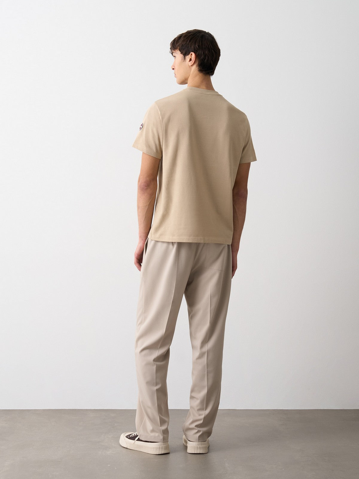 COLMAR T-shirt Uomo 7510 6SH 711 Beige gioboutiqueweb