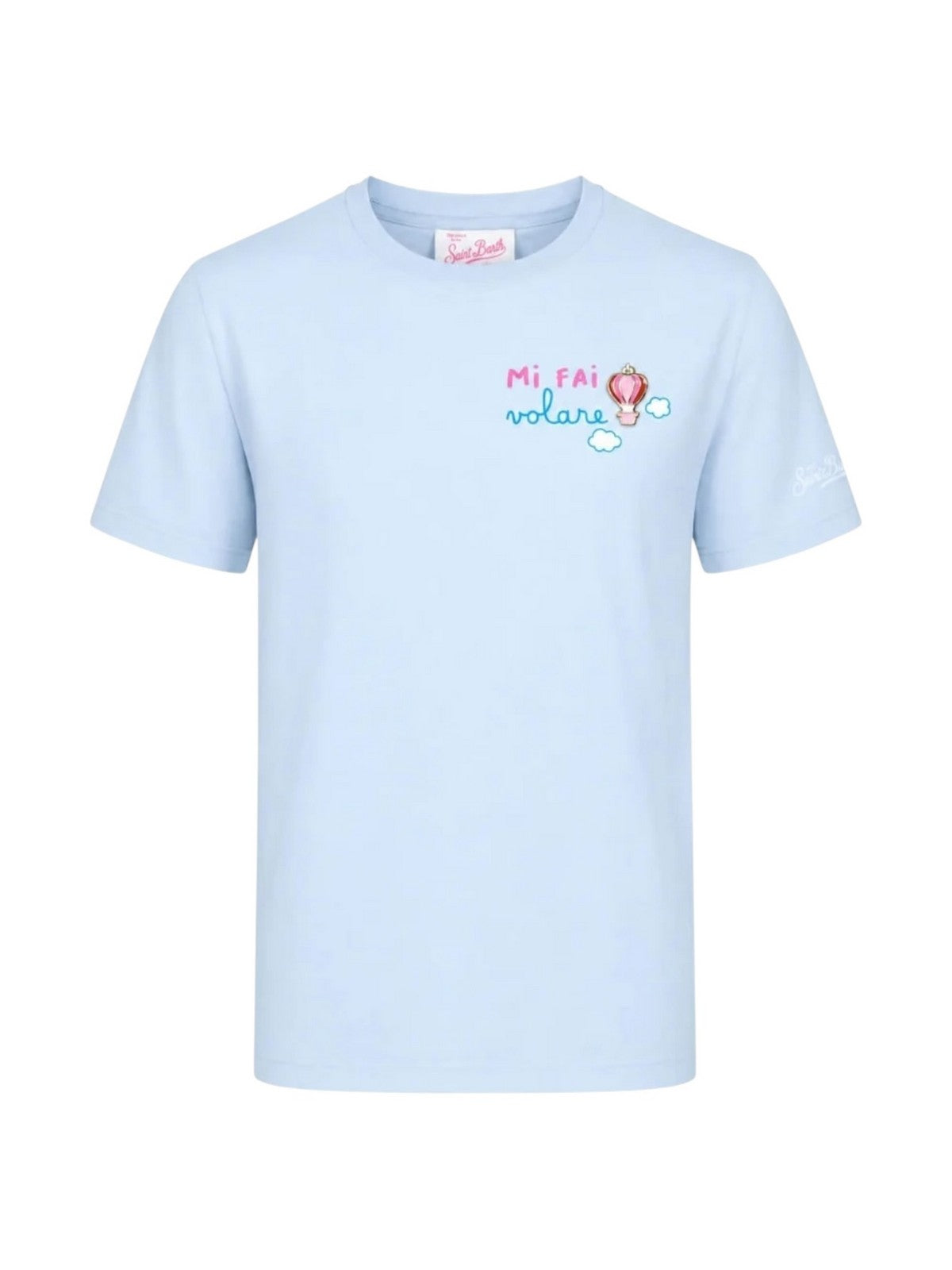 MC2 SAINT BARTH T-shirt Donna EMILIE 01097L MI FAI VOLARE 31 CHARM EMB