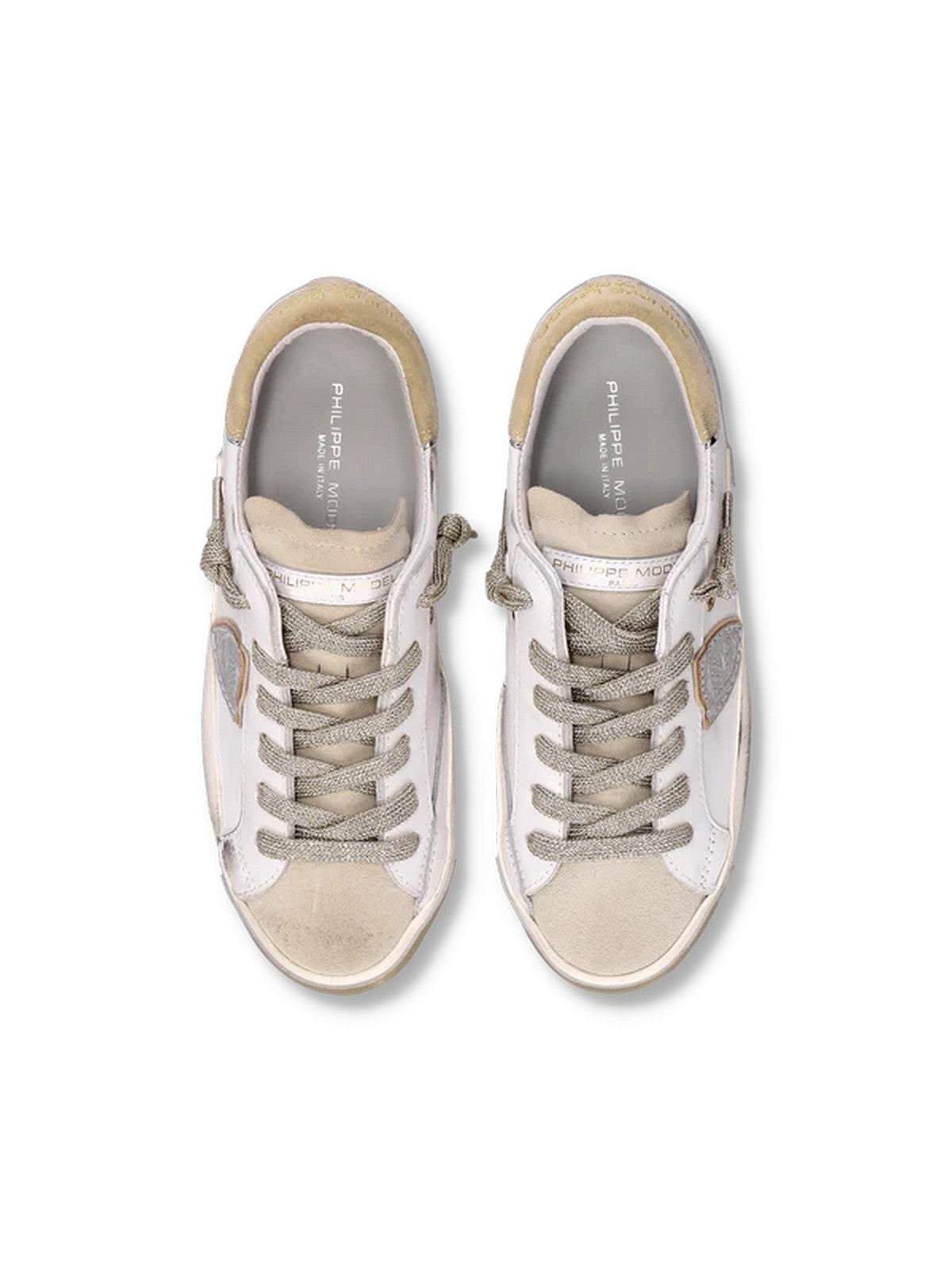 Philippe Model Sneaker Frau Prsx Low Woman Prld VDE1 Weiß