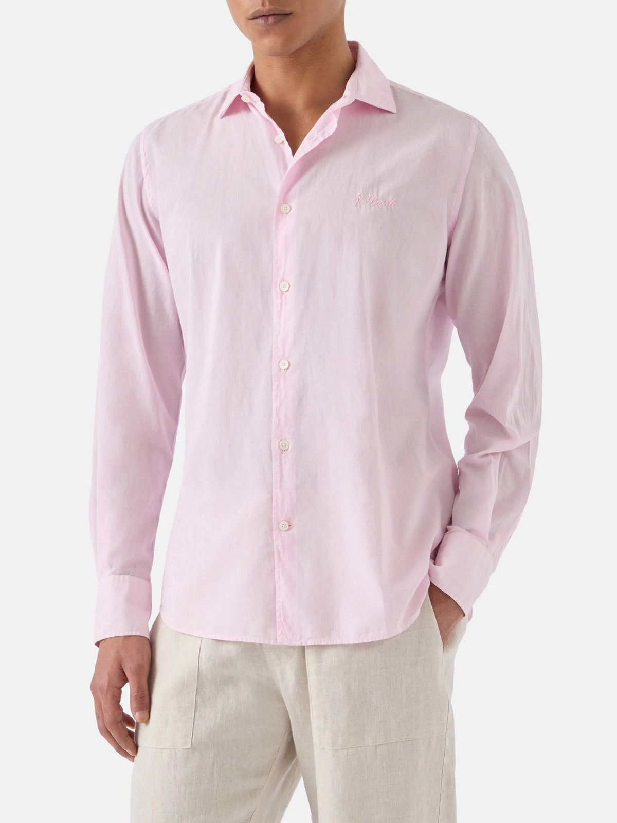 MC2 SAINT BARTH Camicia Uomo CHEMISE ICE 00135L 21 PINK