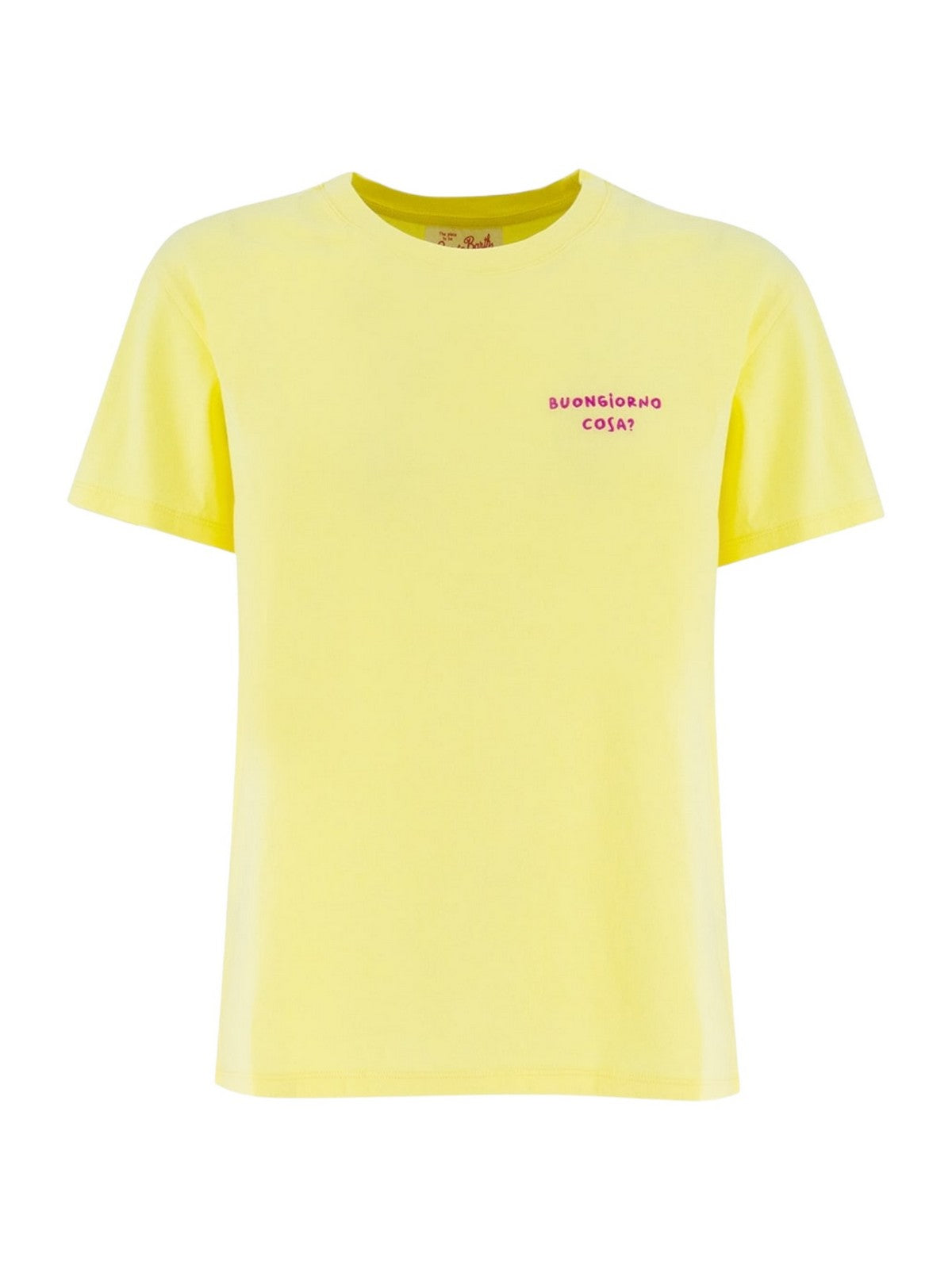 MC2 SAINT BARTH T-Shirt e Polo Donna EMILIE 09829F Giallo gioboutiqueweb
