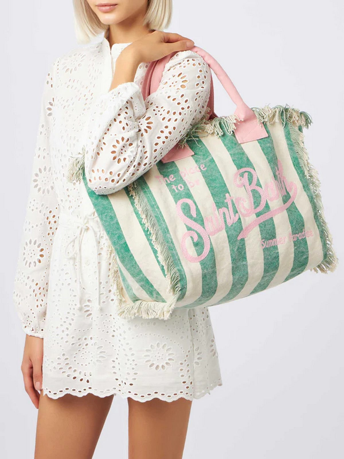 MC2 SAINT BARTH Borsa Donna VANITY 01211F Verde gioboutiqueweb