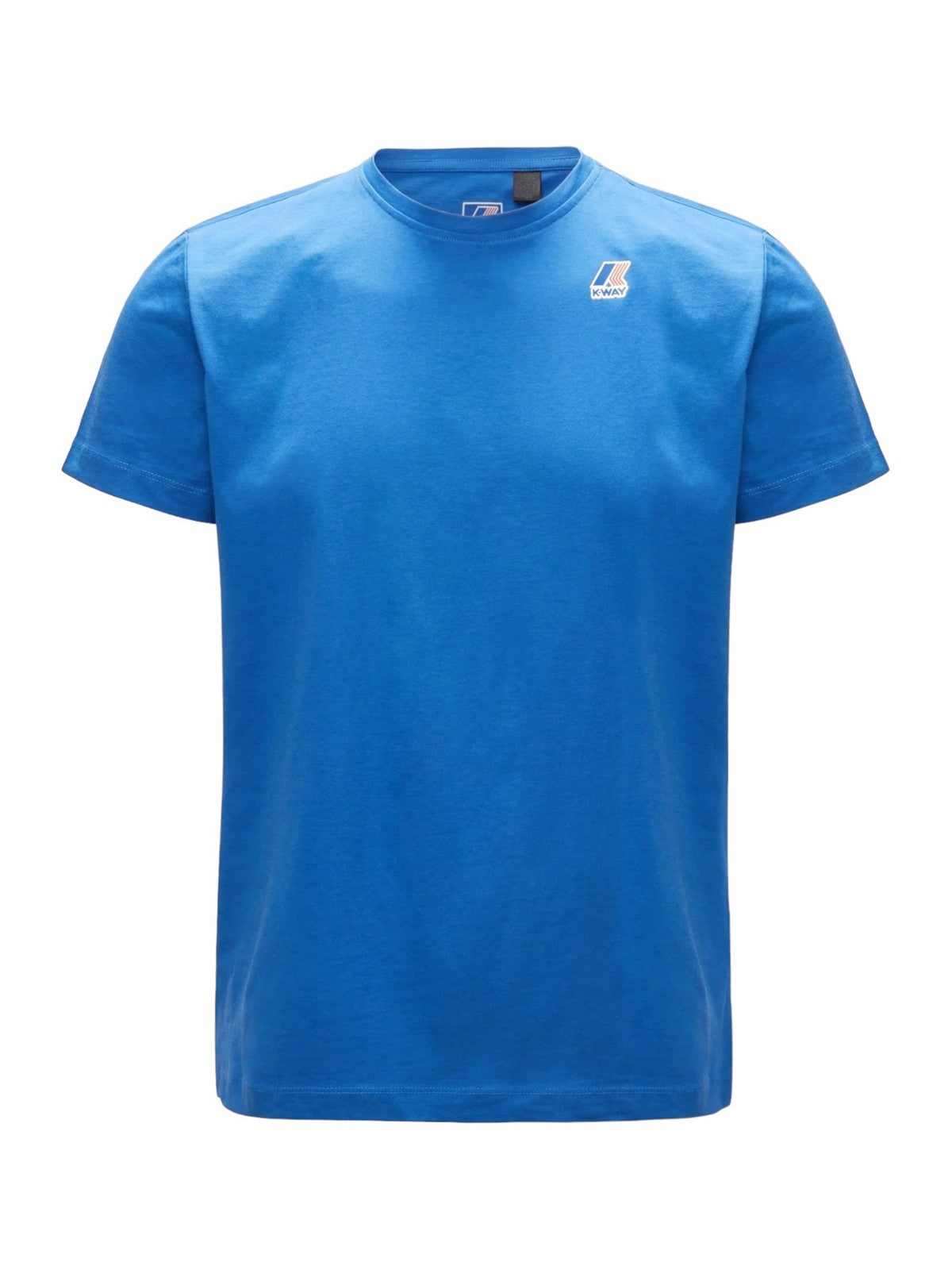 K-WAY T-Shirt e Polo Uomo Le vrai edouard K007JE0 063 Blu gioboutiqueweb