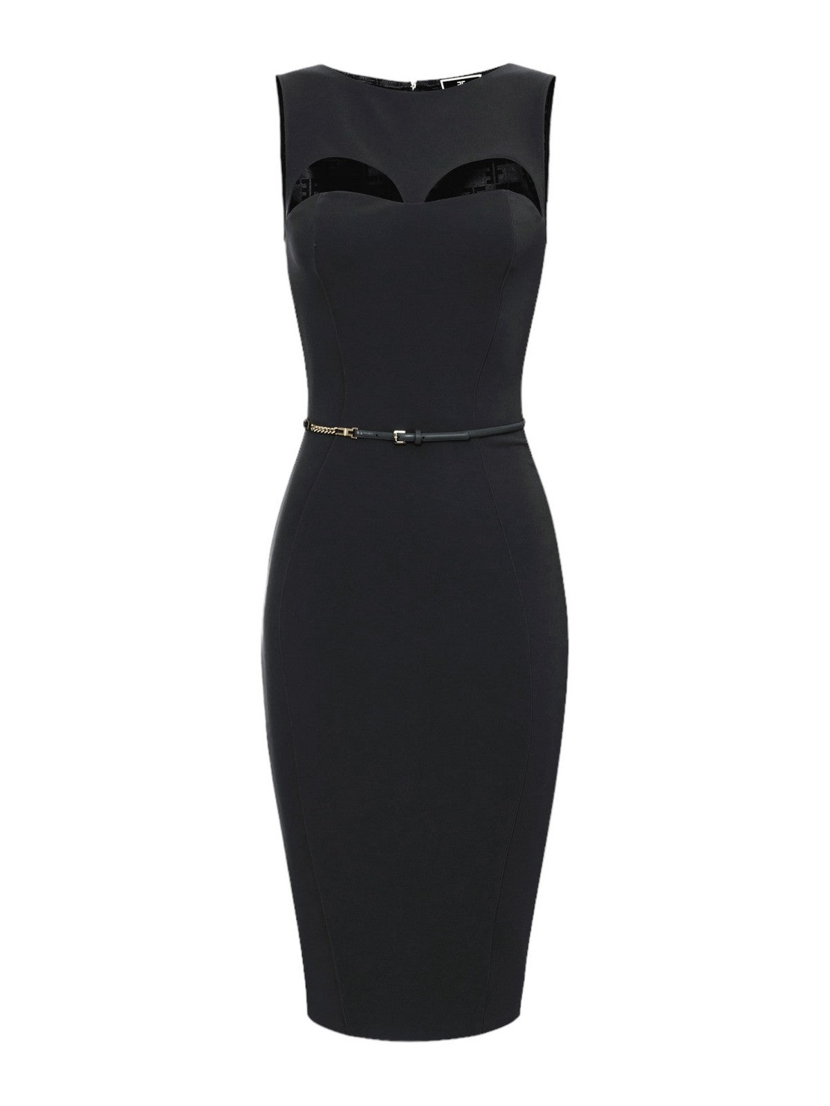 ELISABETTA FRANCHI Abito Donna AB60742E2 110 Nero gioboutiqueweb