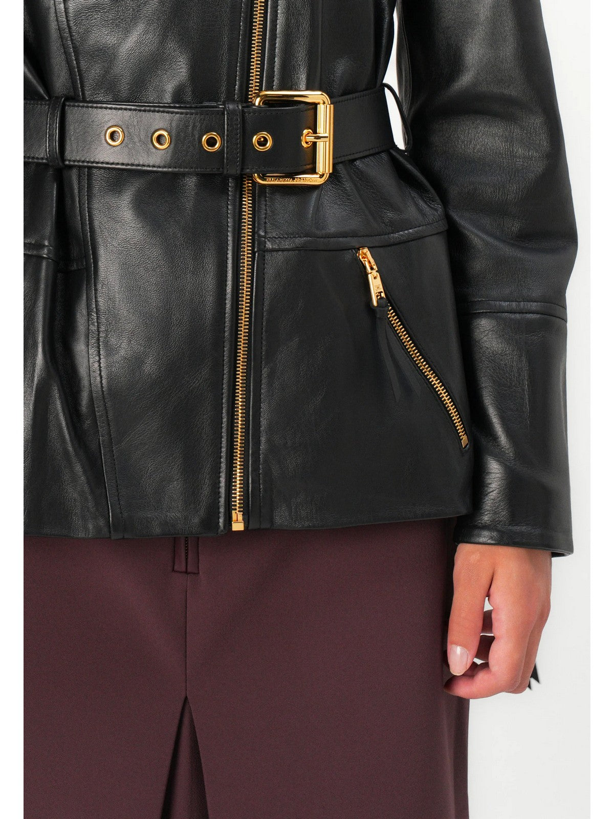 ELISABETTA FRANCHI Giubbino Donna GD50Z56E2 110 Nero