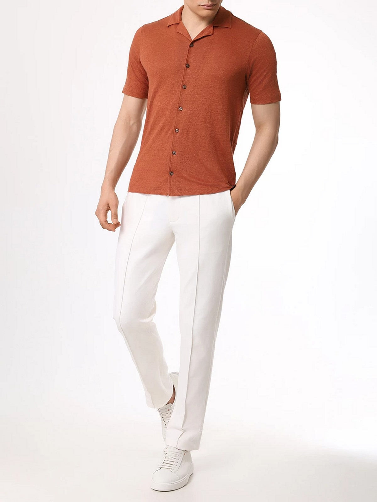 GRAN SASSO Camicia Uomo 60199/96800 161 Marrone