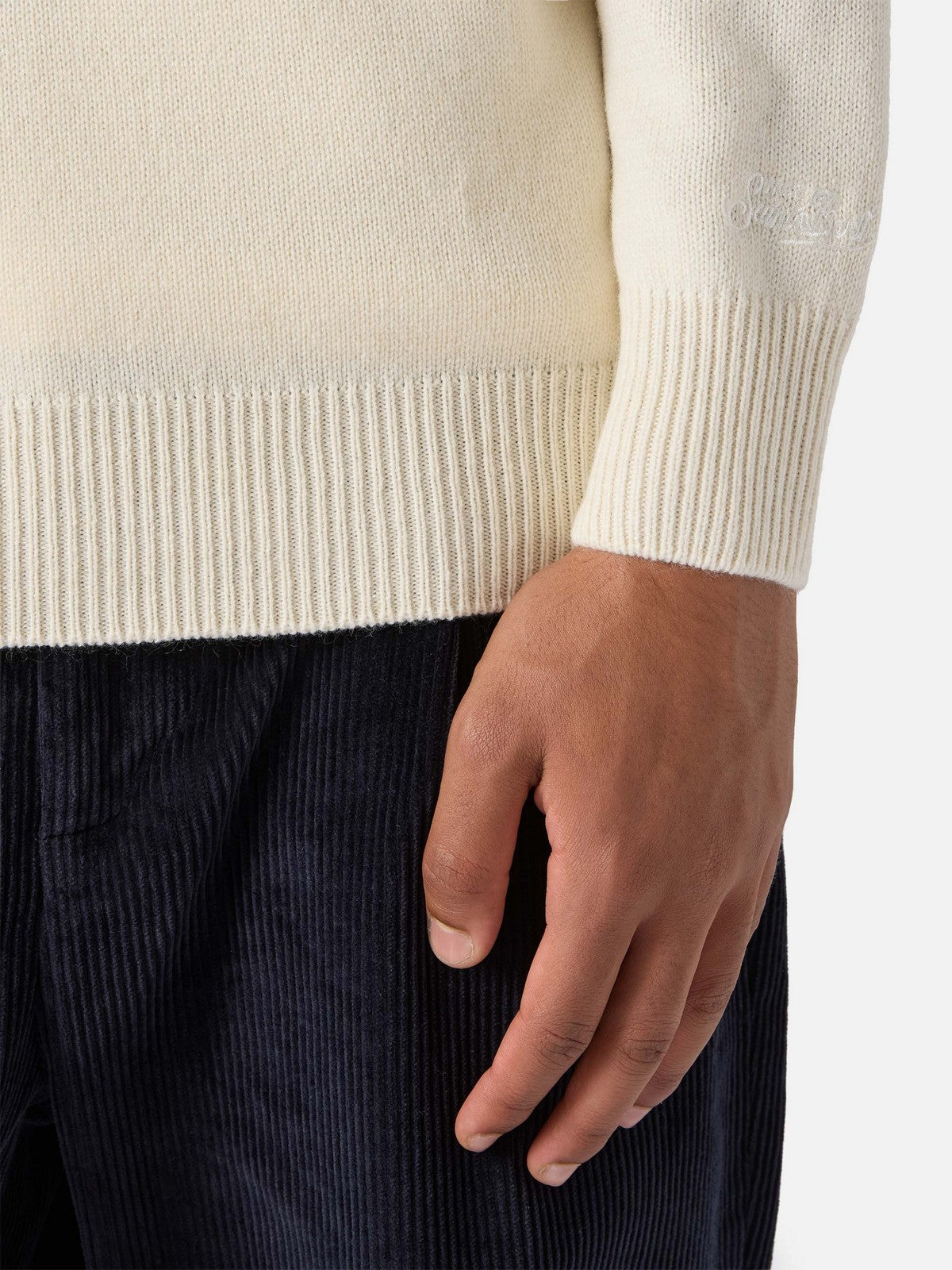 MC2 SAINT BARTH Maglione Uomo HERON 00105I SCROOGE READY 10 EMB