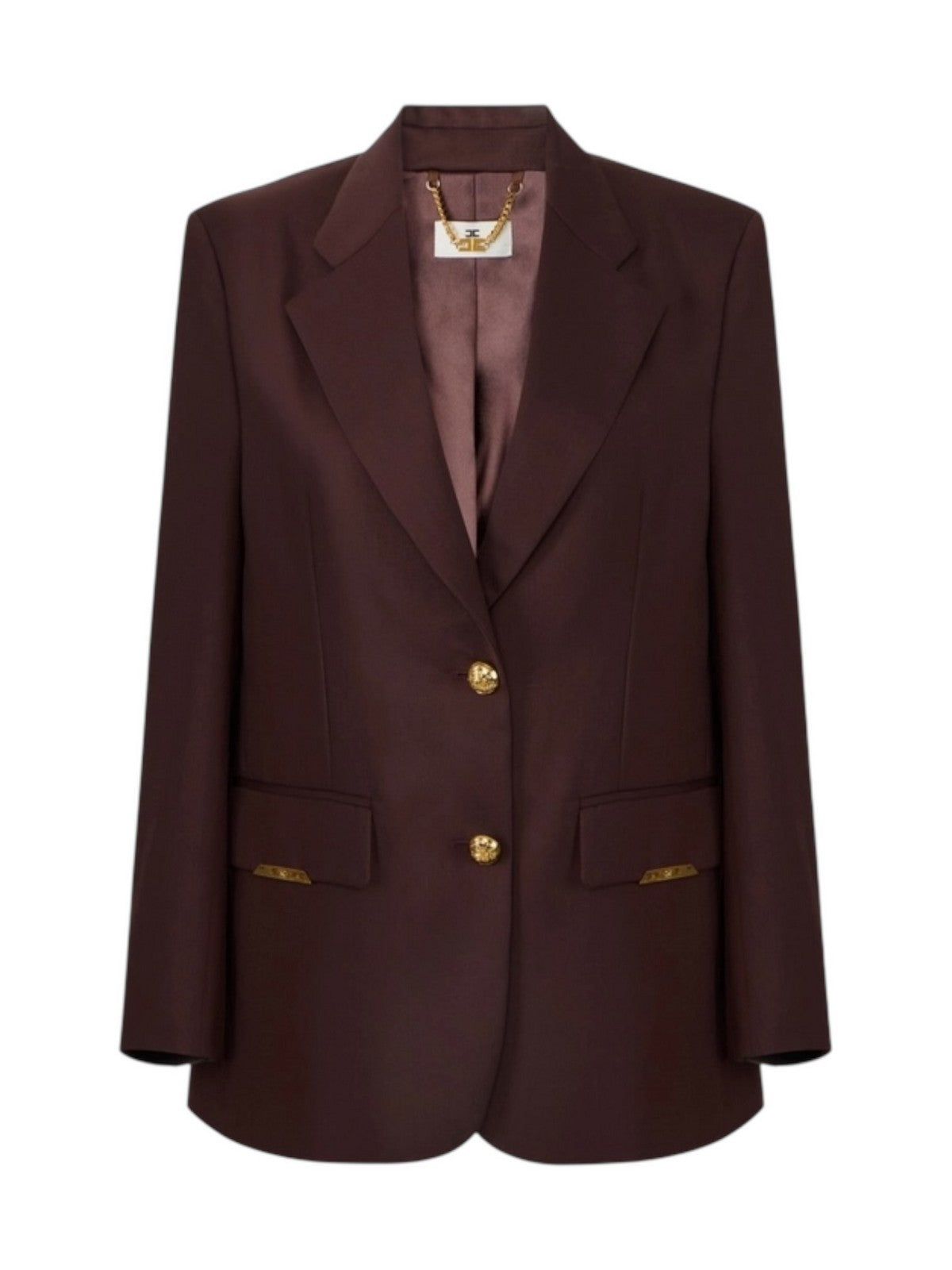 ELISABETTA FRANCHI Giacca Donna GI23962E2 644 CACAO