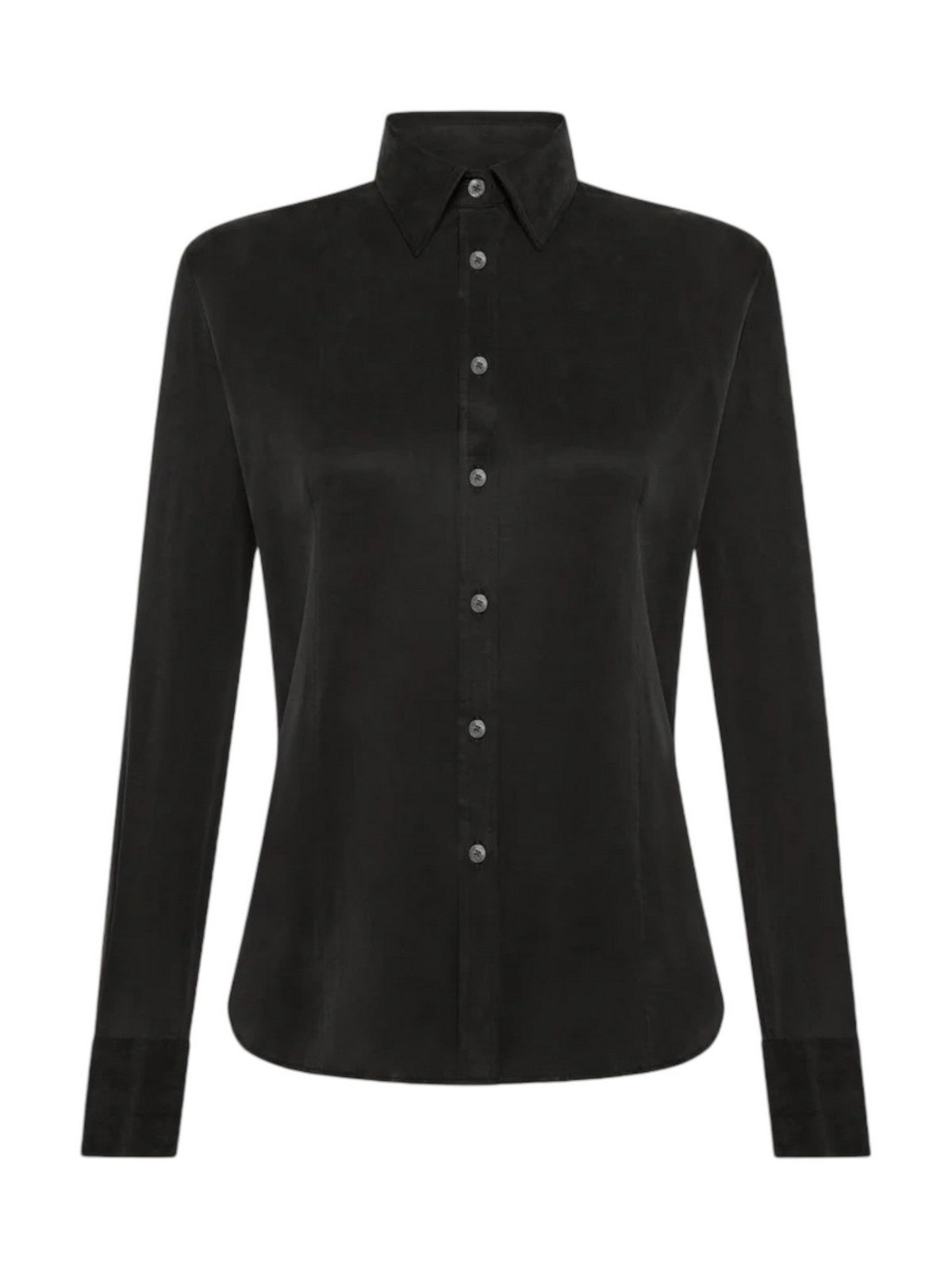 RRD Camicia Donna CUPRO WOM SHIRT W24808 10 Nero gioboutiqueweb