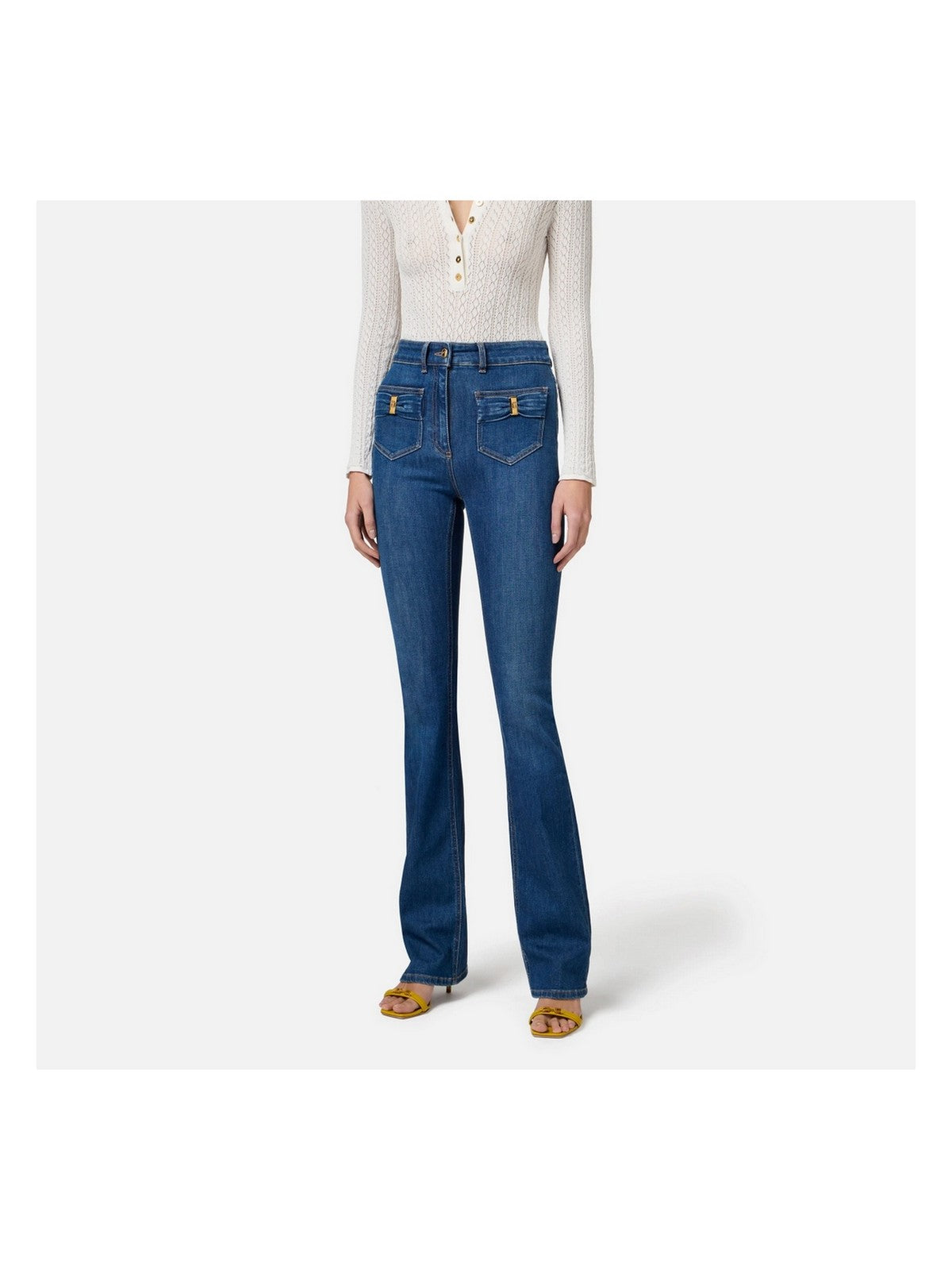 ELISABETTA FRANCHI Jeans Donna PJ88N51E2-104 Blu gioboutiqueweb