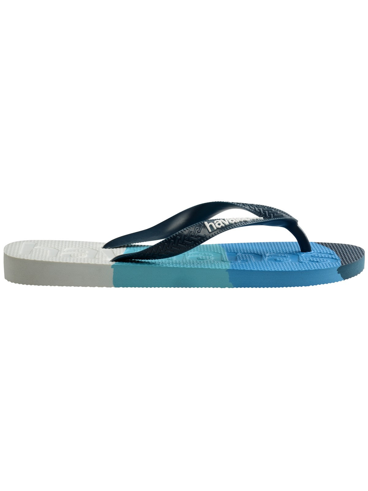 HAVAIANAS Infradito Uomo Hav. Top logomania colors II 4147526.5558 Blu gioboutiqueweb