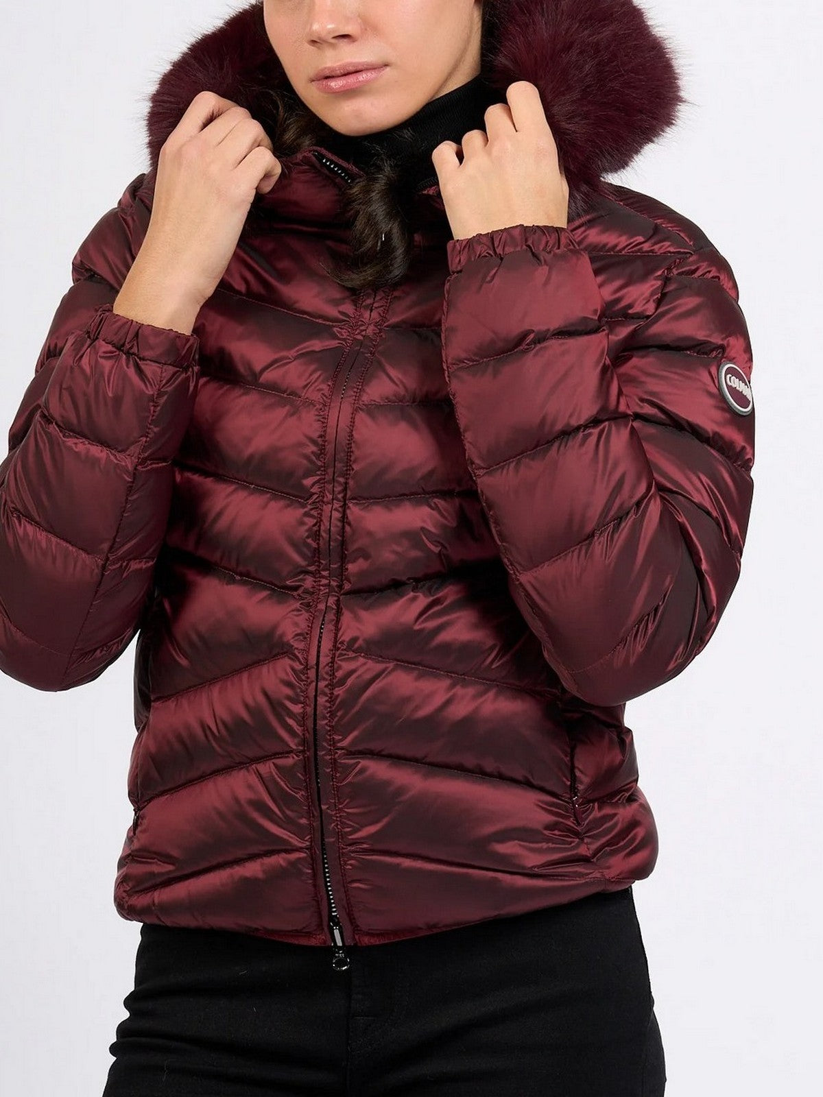 COLMAR Piumino Donna 2219E 2YO 44 DARK PASSION