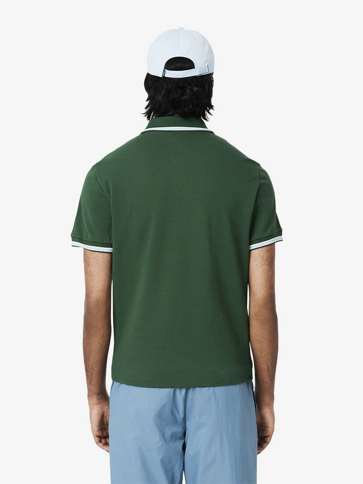 LACOSTE T-Shirt e Polo Uomo PH9875 132 Verde gioboutiqueweb