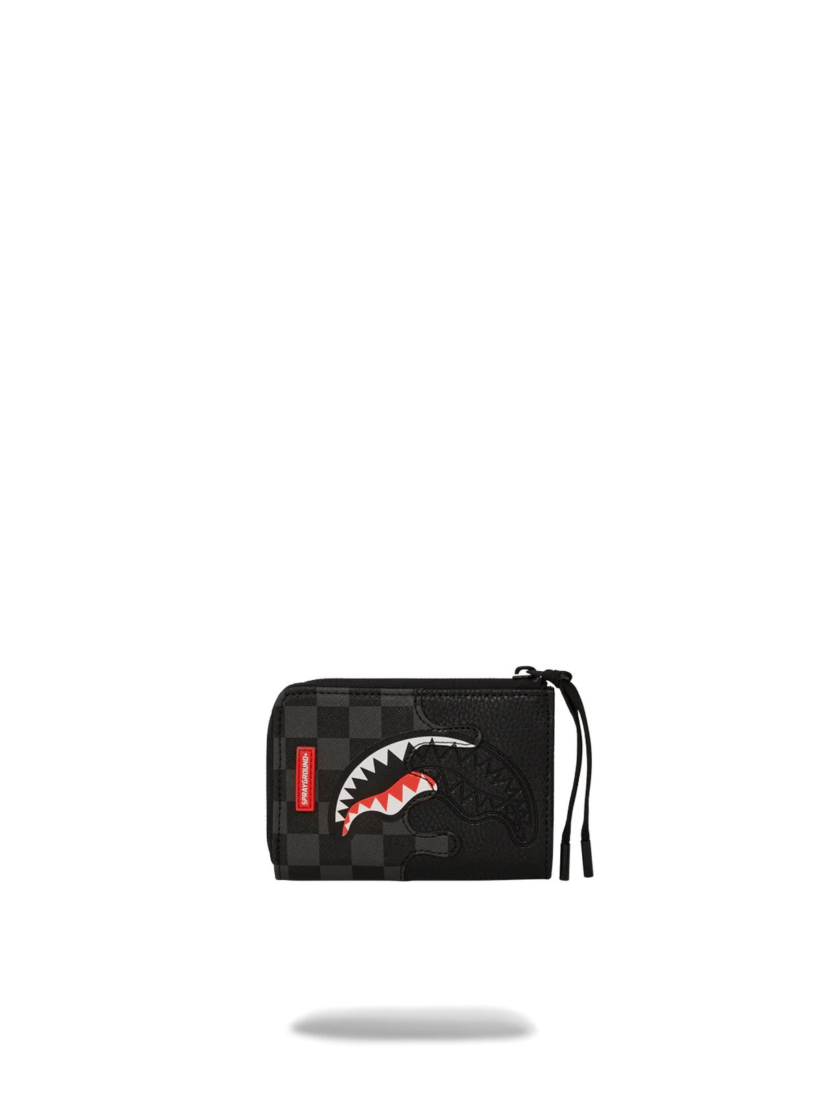 SPRAYGROUND Portafoglio Uomo UNFINISHED SHARK WALLET 910W7477NSZ Nero gioboutiqueweb