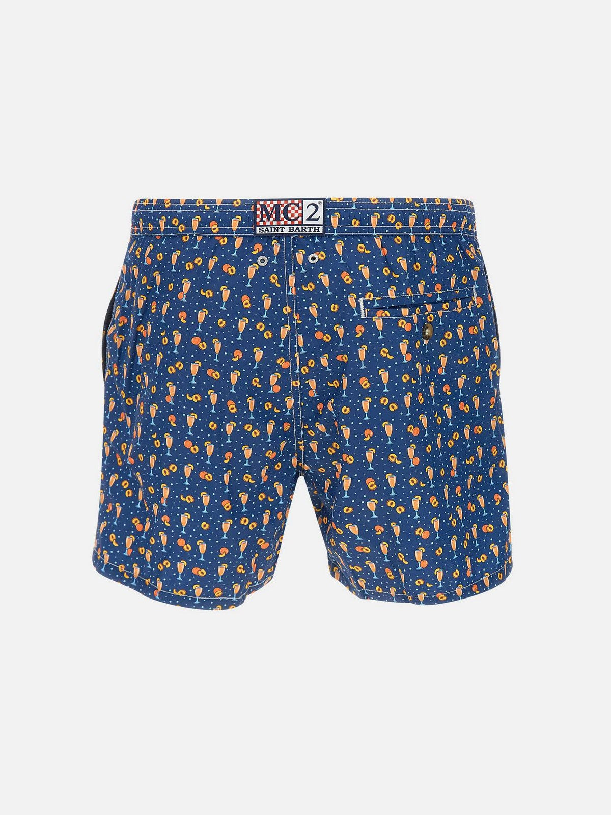 MC2 SAINT BARTH Costume da bagno Uomo LIGHTING MICRO FANTASY 05026H BELLINI PEACH 61 gioboutiqueweb