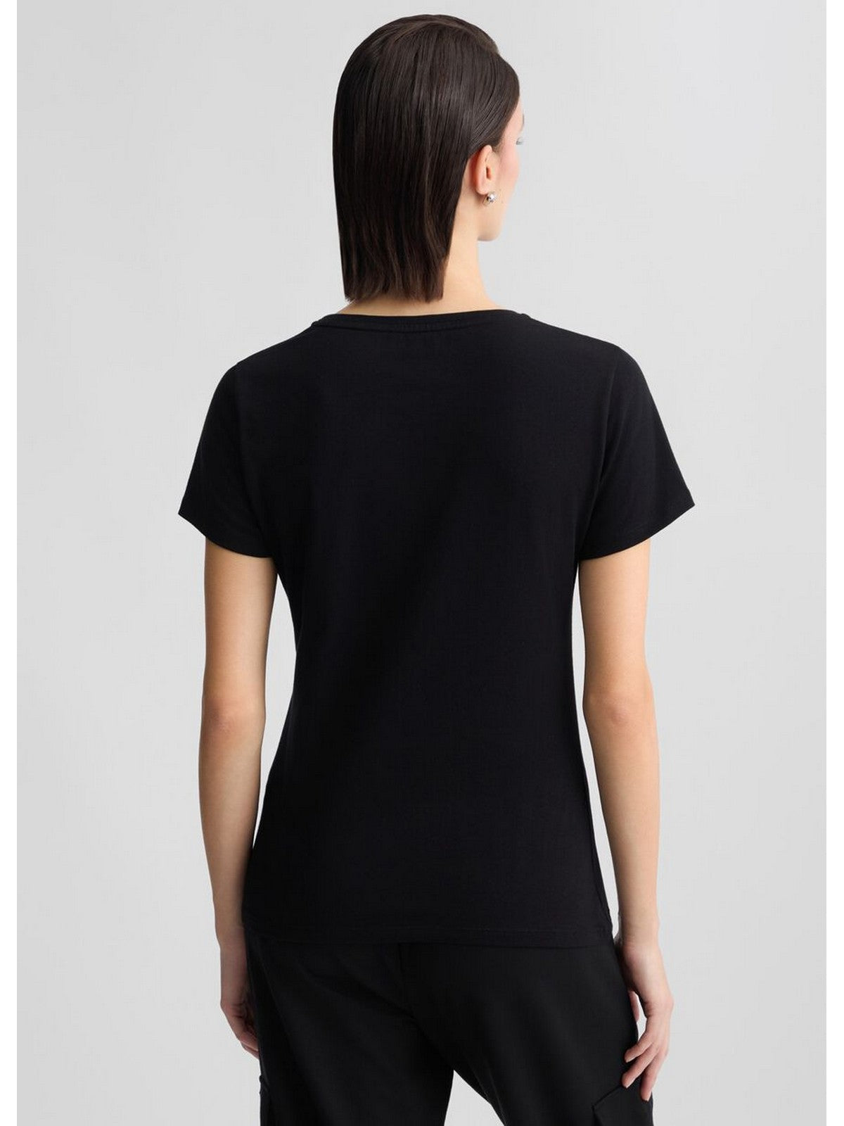 LIU JO SPORT T-shirt Donna TA5214JS003 W9415 NERO/LIUJO