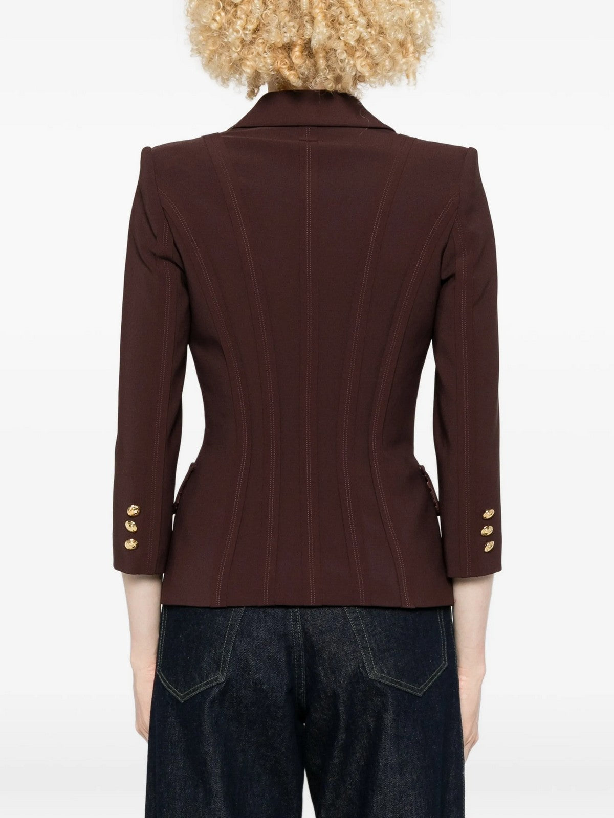 ELISABETTA FRANCHI Giacca Donna GI21861E2 644 CACAO