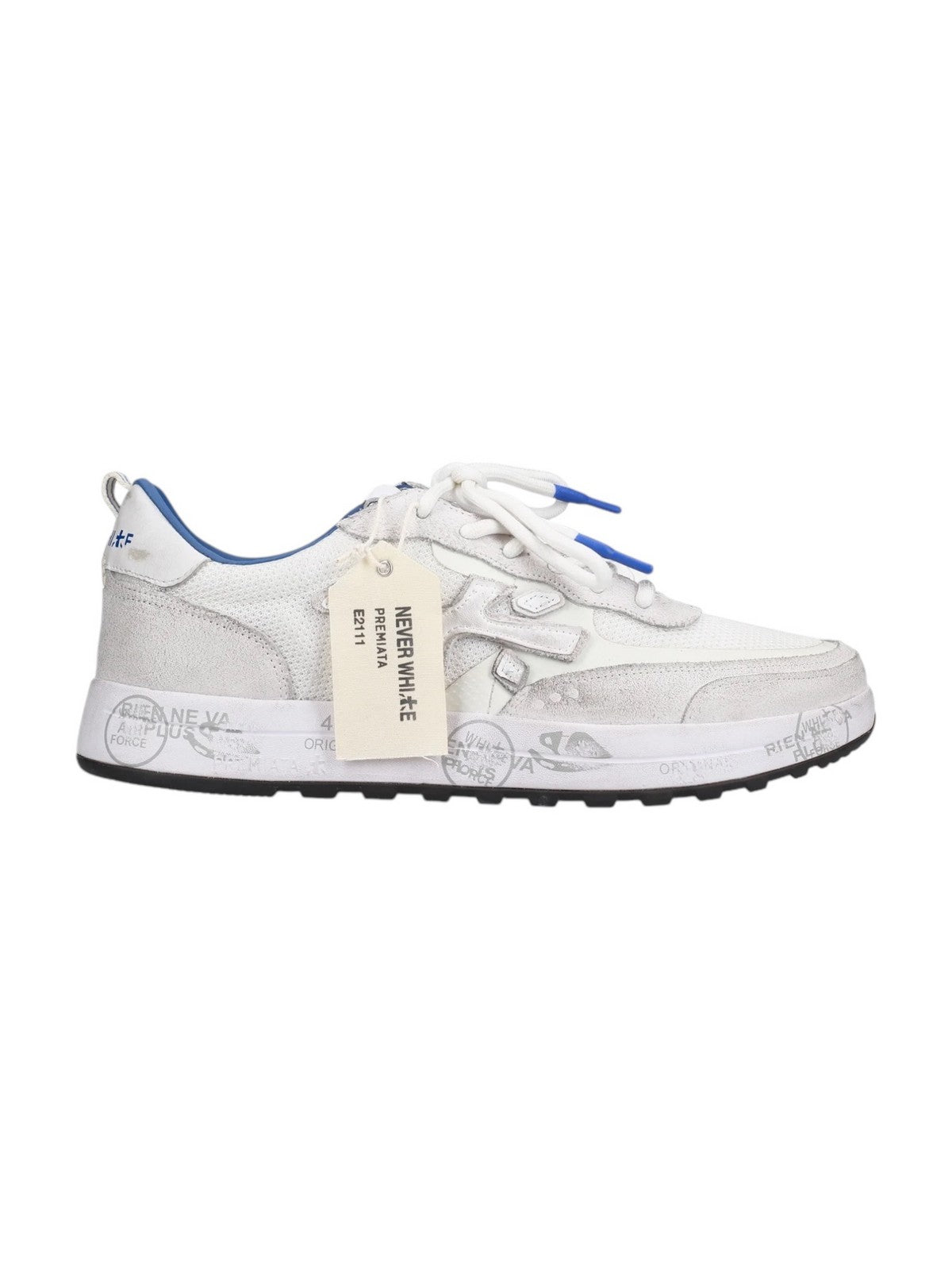 PREMIATA Sneaker Uomo NOUS VAR 6657 Bianco gioboutiqueweb