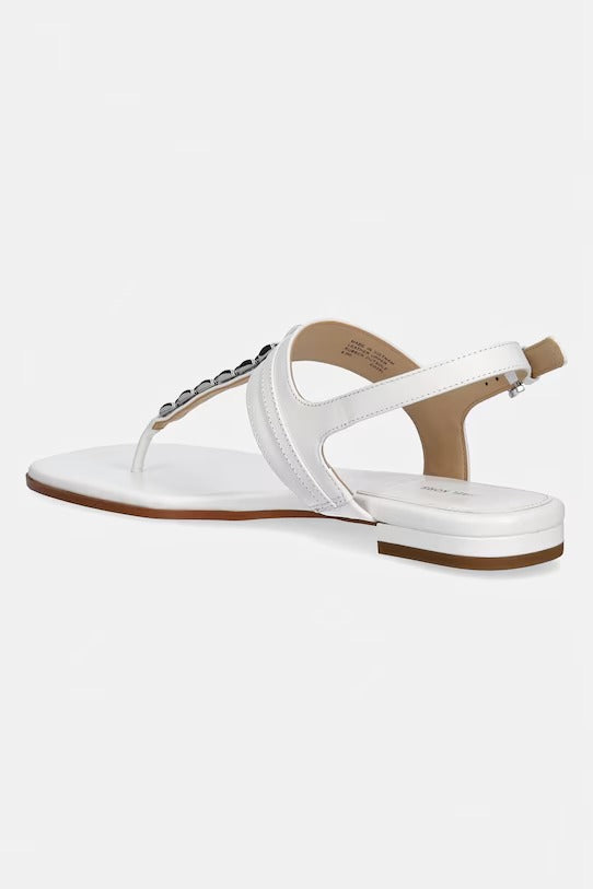 MICHAEL KORS Sandalo Donna MARCIA THONG SANDAL 40S6MCFS1L 085 OPTIC WHITE