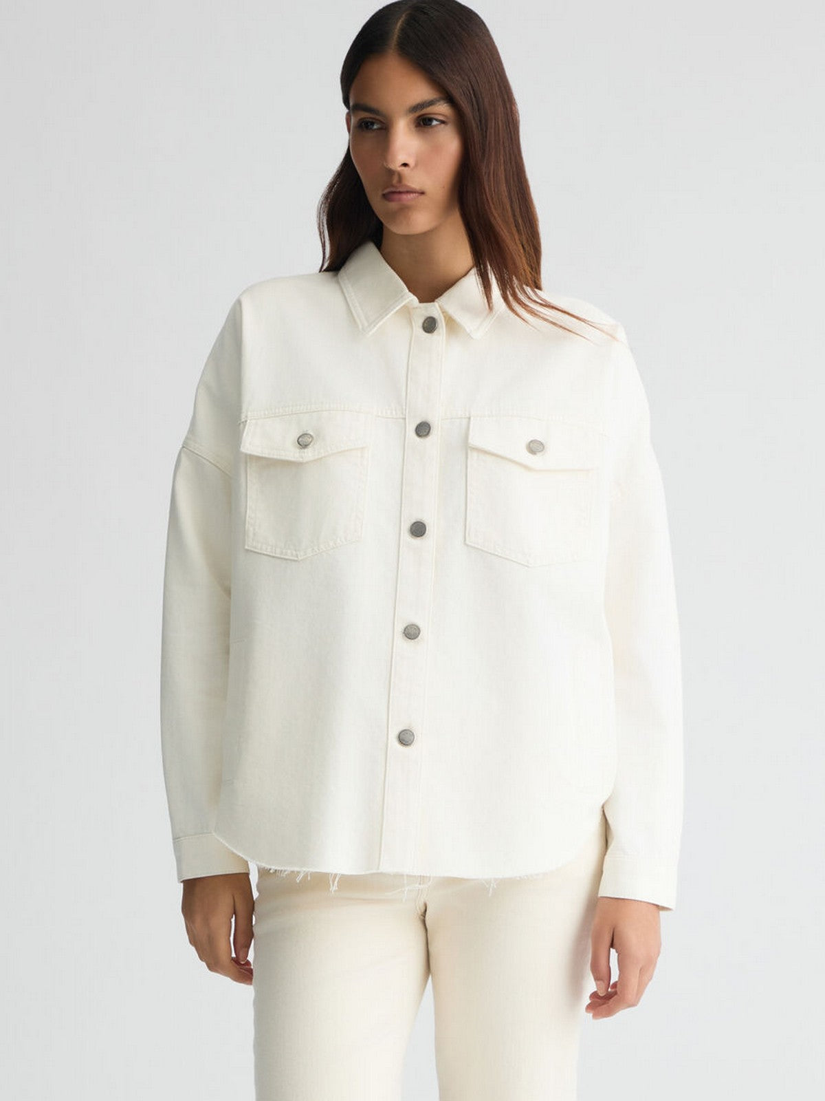 LIU JO BLUE DENIM Giubbino Donna UA5165DS069 10701 Bianco