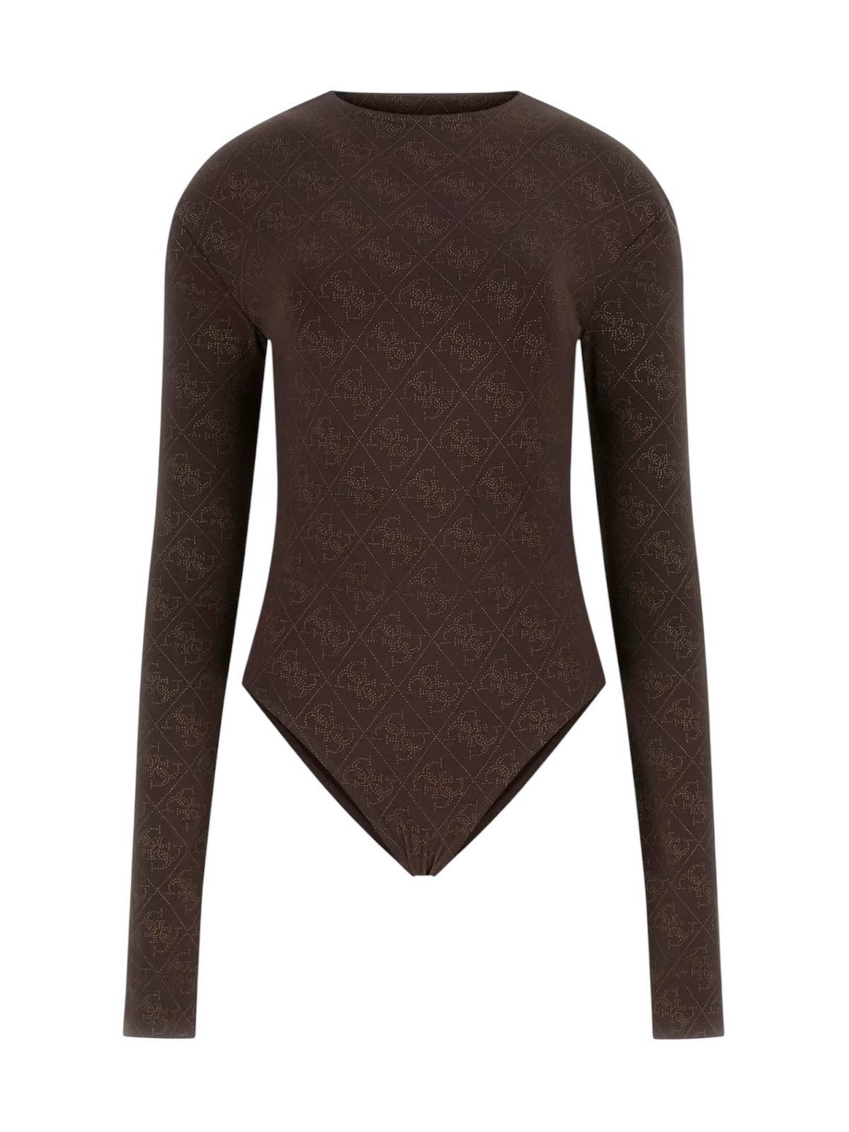 GUESS Body Donna LS TEODORA LOGO BODY W5BP09 K68D2 G1EA DARK COFFEE