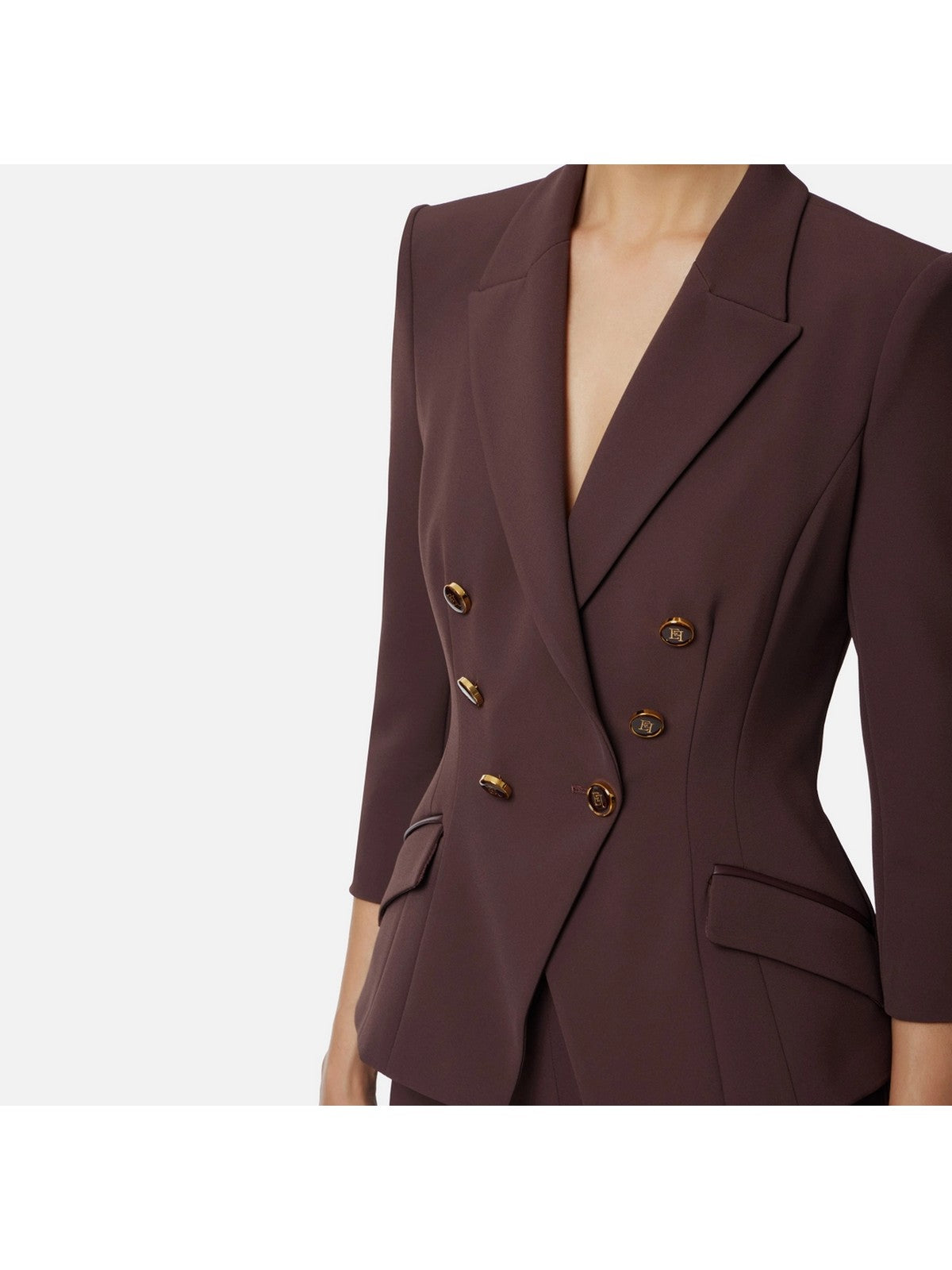 ELISABETTA FRANCHI Giacca Donna GI17456E2 EA4 MERLOT