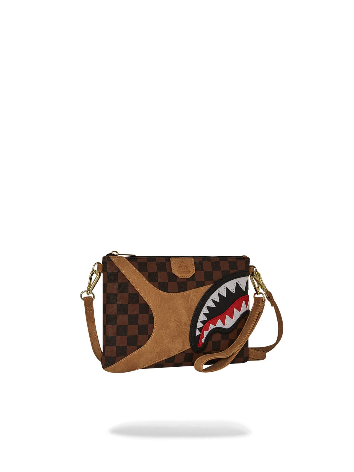 SPRAYGROUND Pochette Uomo HENNYVILLE CROSSOVER CLUTCH 910B7994NSZ MARRONE gioboutiqueweb