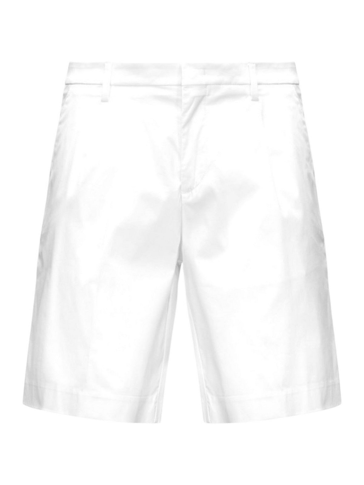 K-WAY Bermuda Uomo SEVERE TWILL TECH GOLF K5122UW 001 WHITE gioboutiqueweb