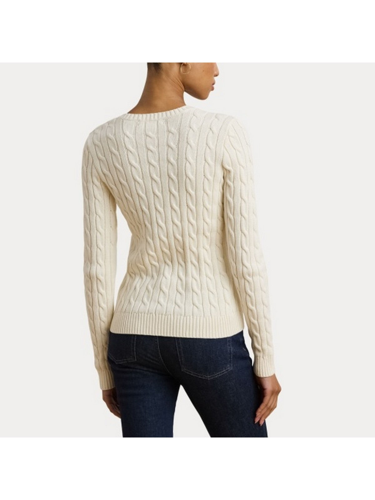 LAUREN RALPH LAUREN Maglia Donna MONTIVA 200932223 002 MASCARPONE CREAM gioboutiqueweb