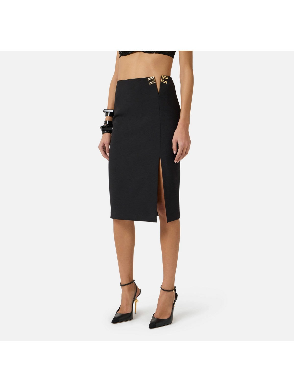 ELISABETTA FRANCHI Gonna Donna GO14761E2 110 Nero