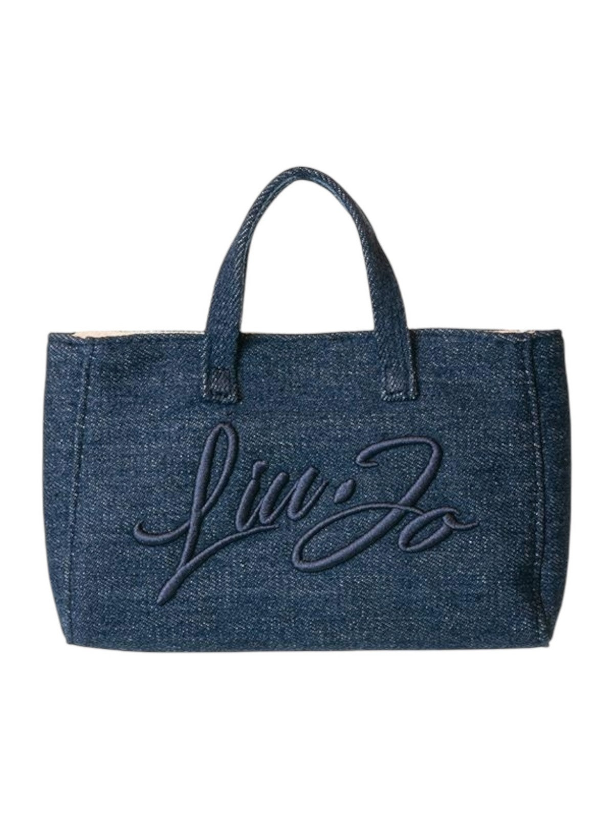 LIU JO BEACHWEAR Borsa Donna VA5217D0001 00770 BLU DENIM gioboutiqueweb