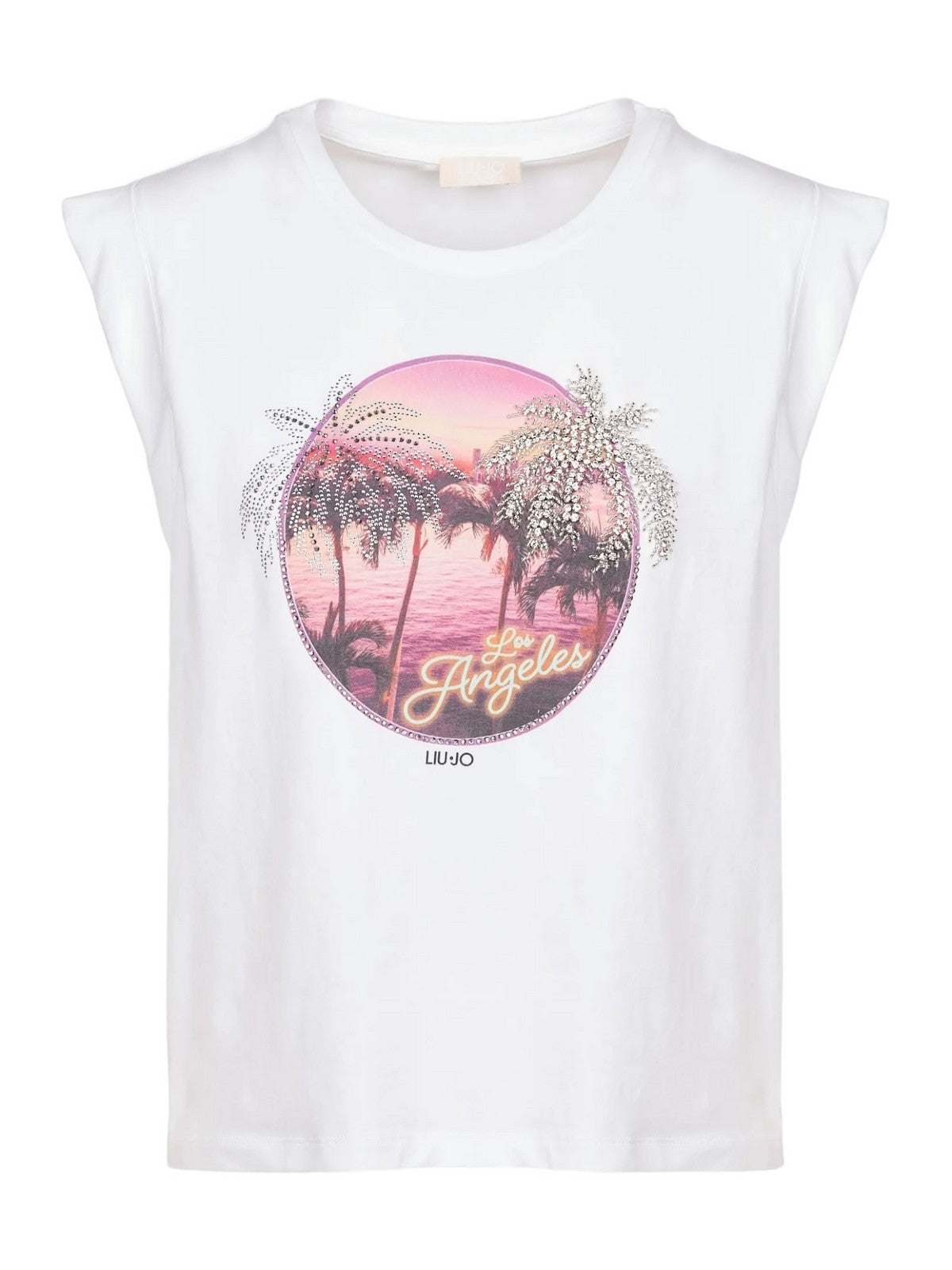 LIU JO WHITE T-Shirt e Polo Donna MA4332J5003 N9275 Bianco